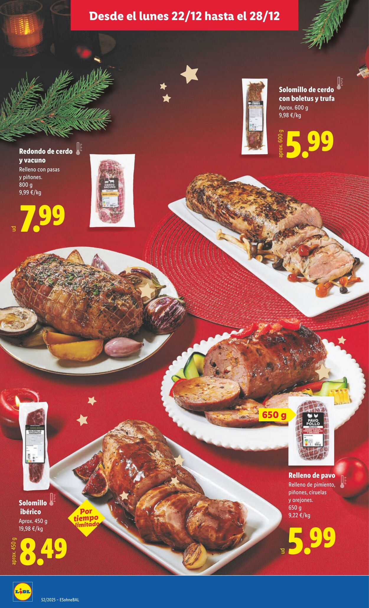 Folleto Lidl 22.12.2025 - 28.12.2025