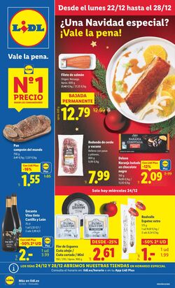 Folleto Lidl 22.12.2025 - 28.12.2025