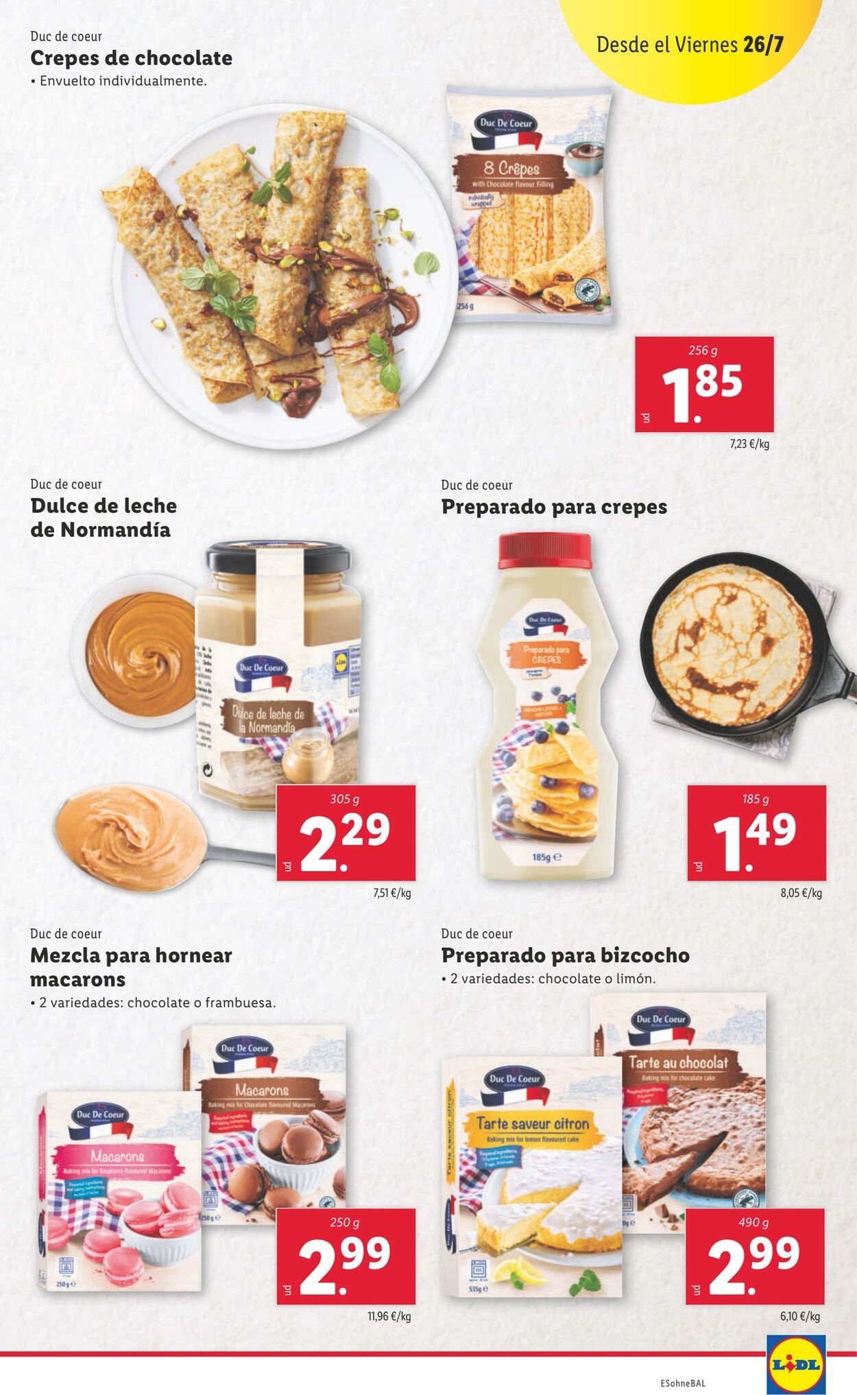 Folleto Lidl 22.07.2024 - 28.07.2024