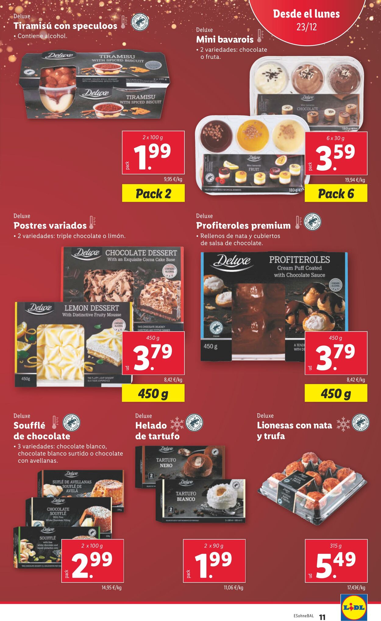 Folleto Lidl 23.12.2024 - 29.12.2024