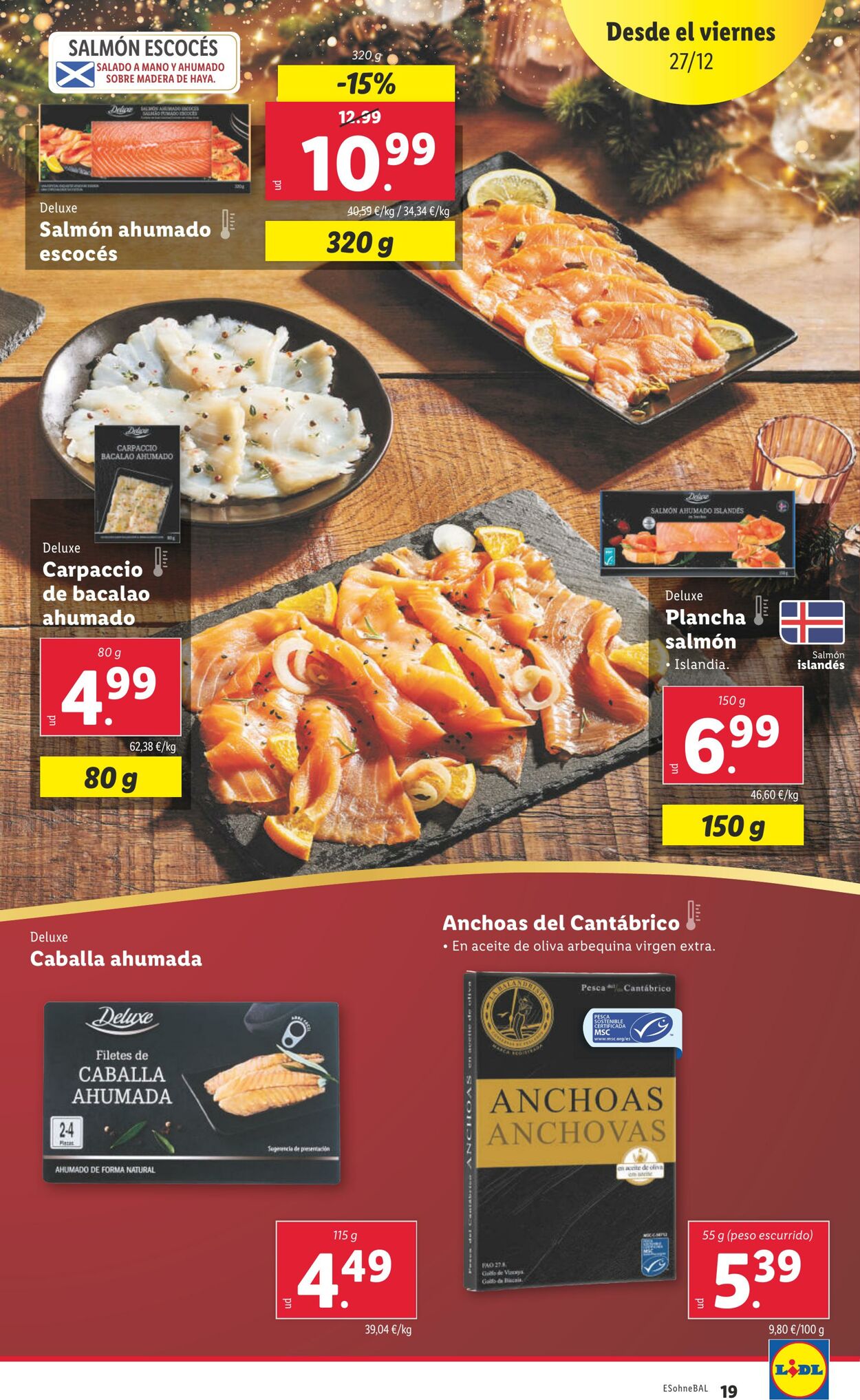 Folleto Lidl 23.12.2024 - 29.12.2024