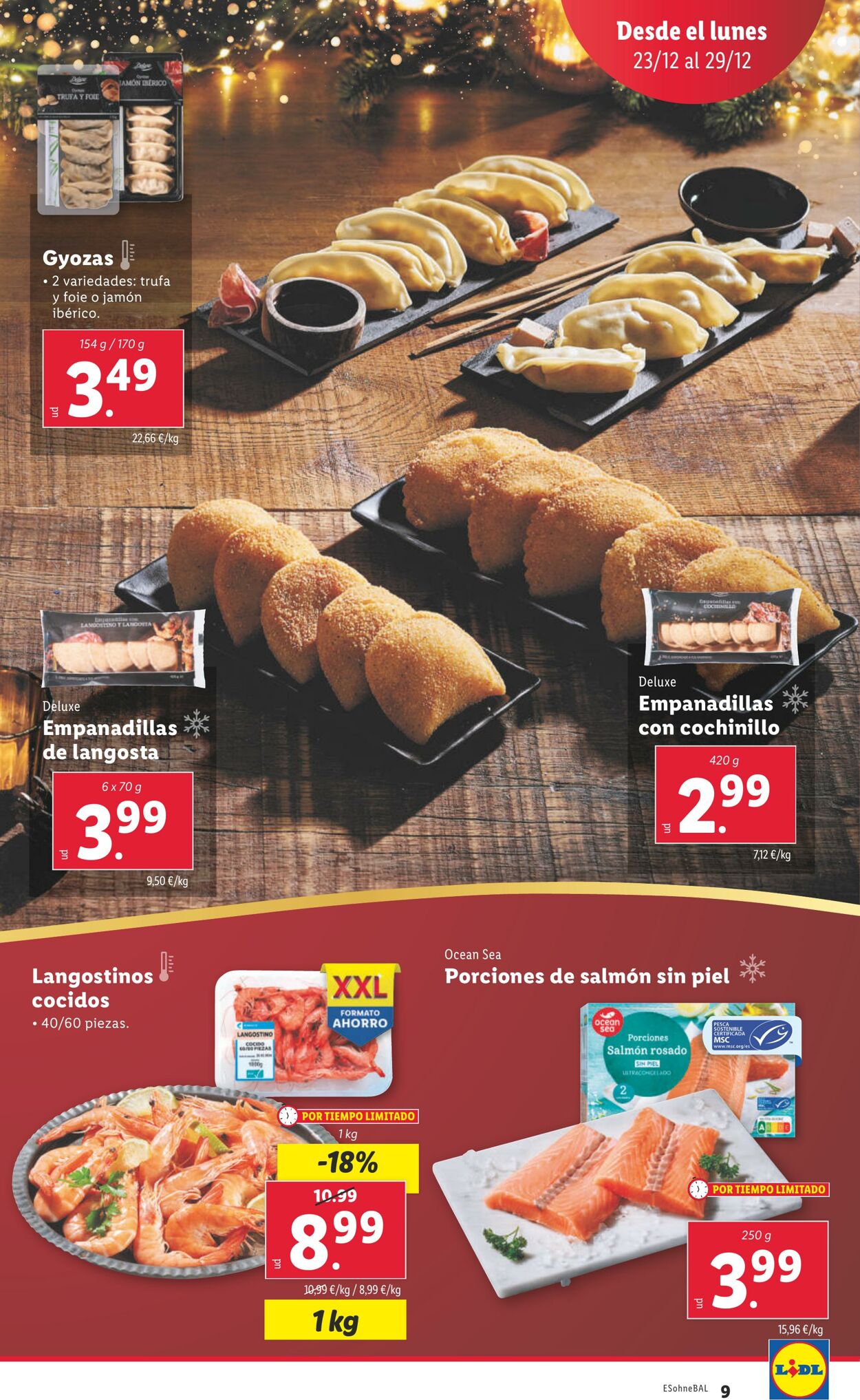 Folleto Lidl 23.12.2024 - 29.12.2024