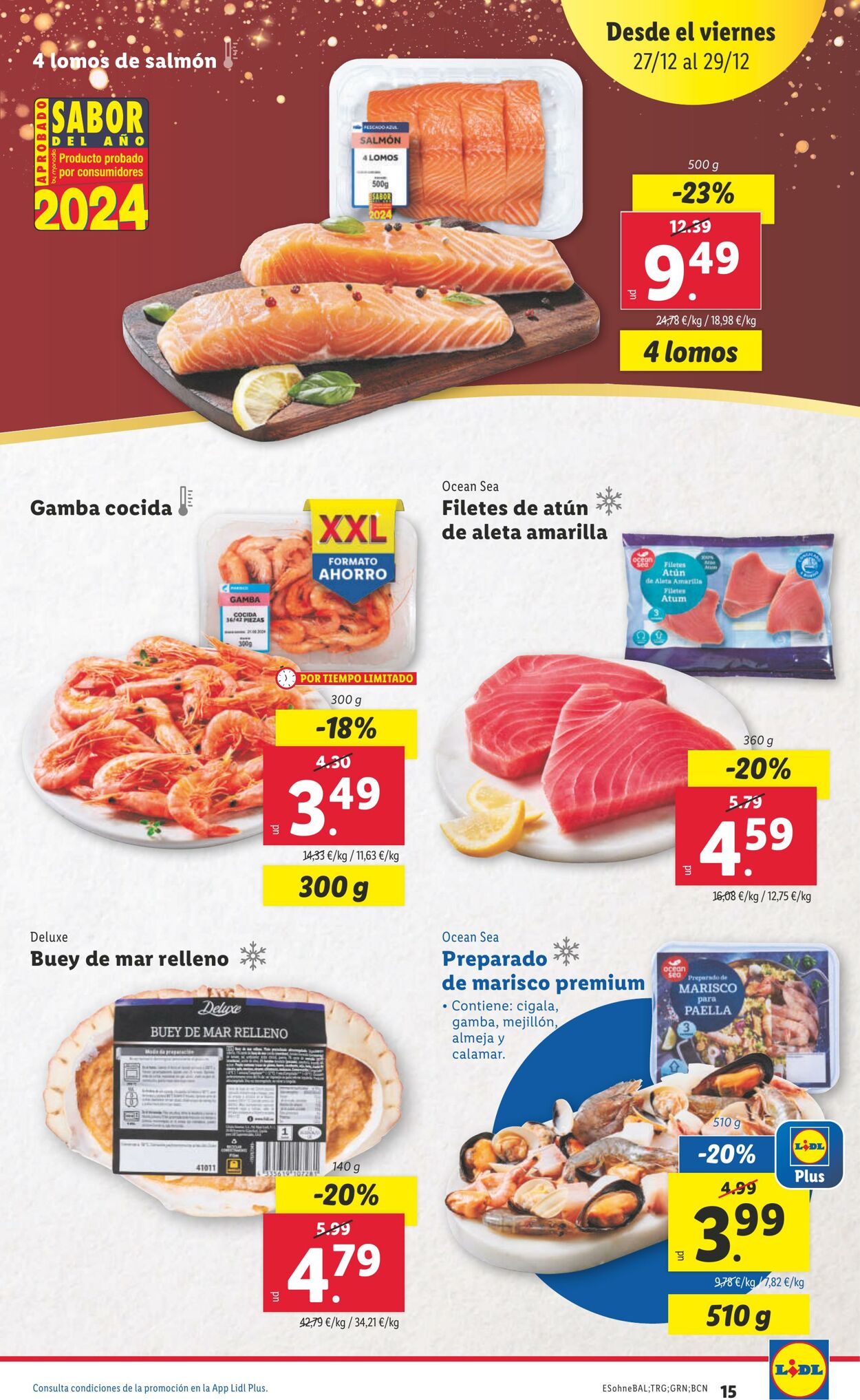 Folleto Lidl 23.12.2024 - 29.12.2024