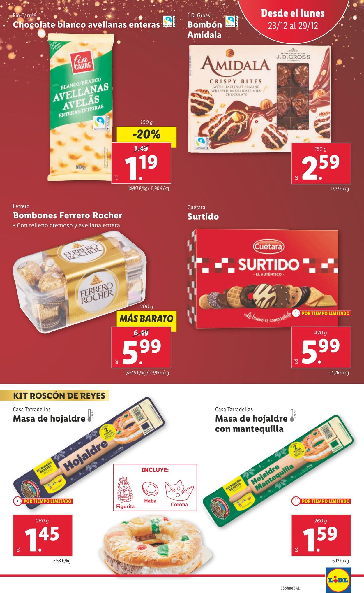 Folleto Lidl 23.12.2024 - 29.12.2024