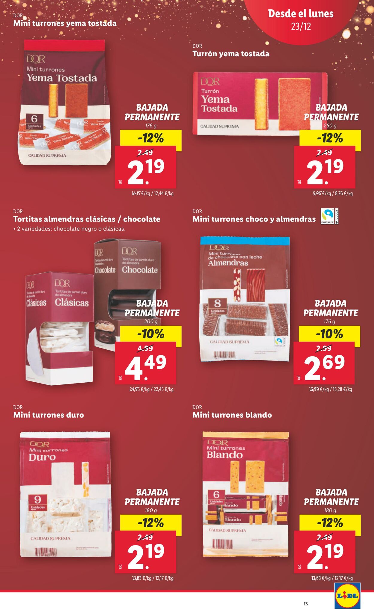 Folleto Lidl 23.12.2024 - 29.12.2024