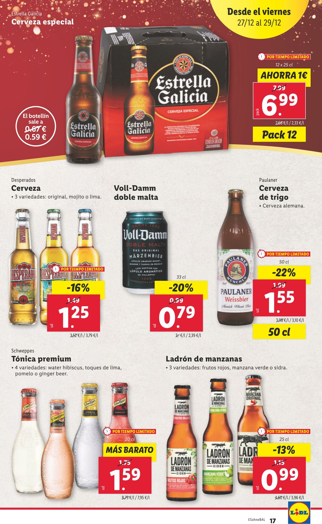 Folleto Lidl 23.12.2024 - 29.12.2024