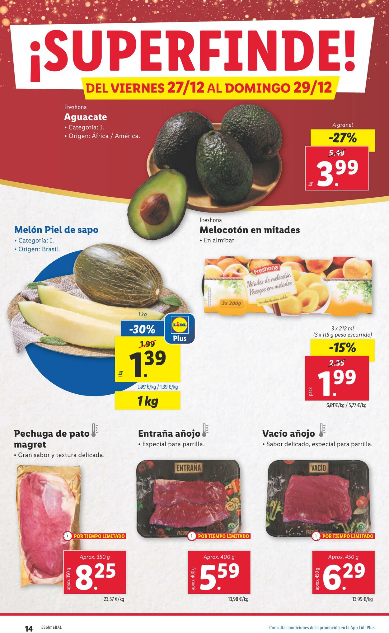 Folleto Lidl 23.12.2024 - 29.12.2024