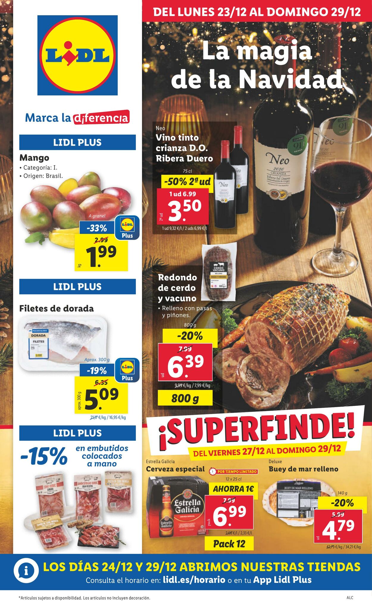 Folleto Lidl - 23/12/24 - 29/12/24 23 dic., 2024 - 29 dic., 2024