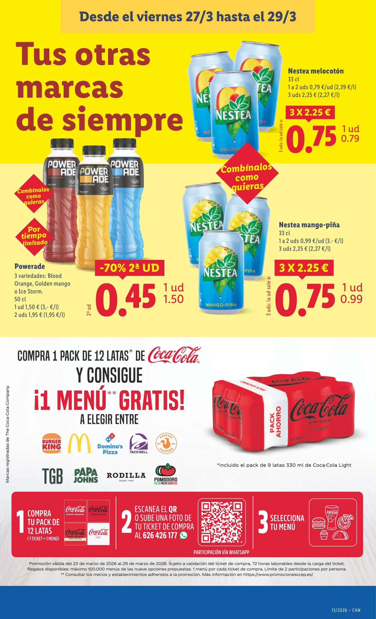 Folleto Lidl 23.03.2026 - 29.03.2026