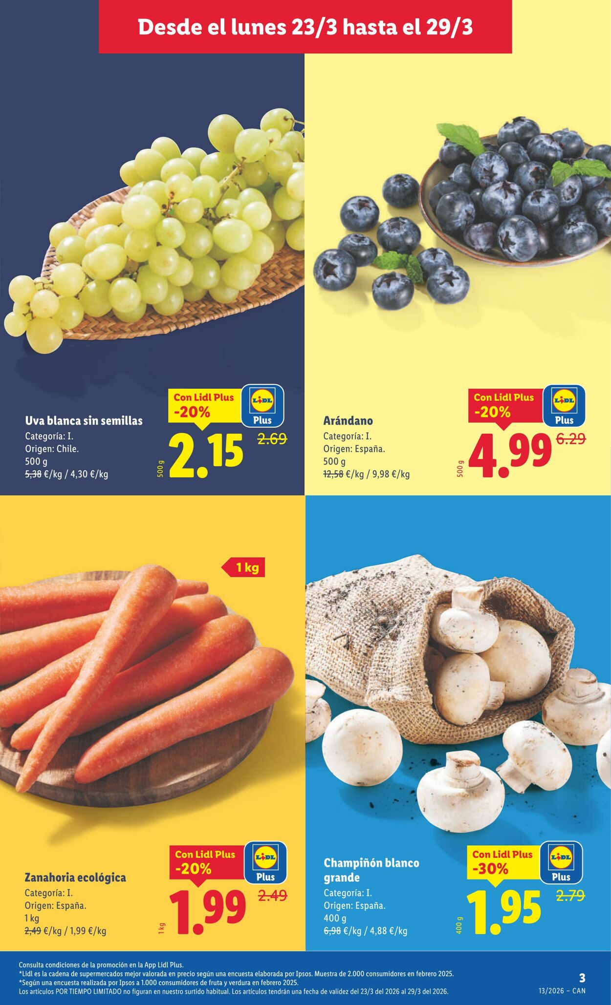 Folleto Lidl 23.03.2026 - 29.03.2026
