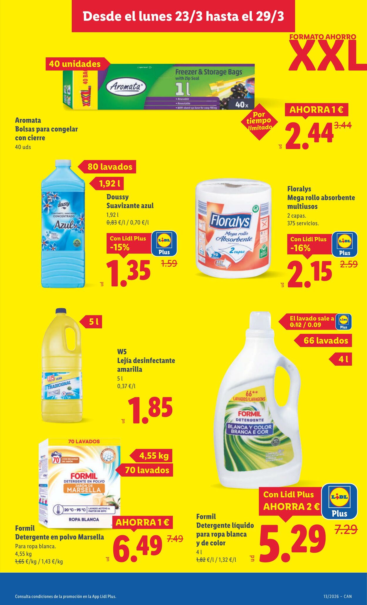 Folleto Lidl 23.03.2026 - 29.03.2026