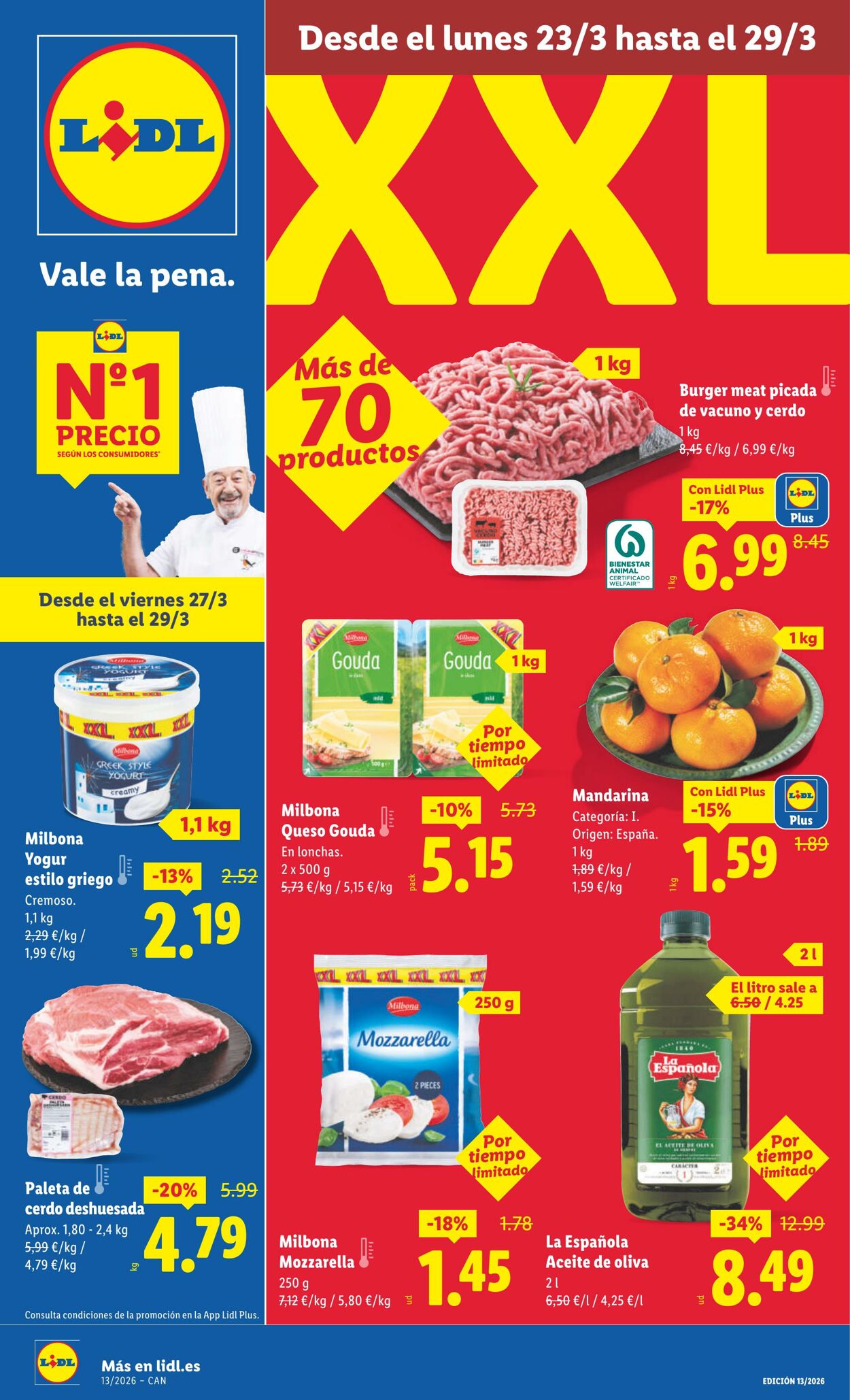 Folleto Lidl 23.03.2026 - 29.03.2026