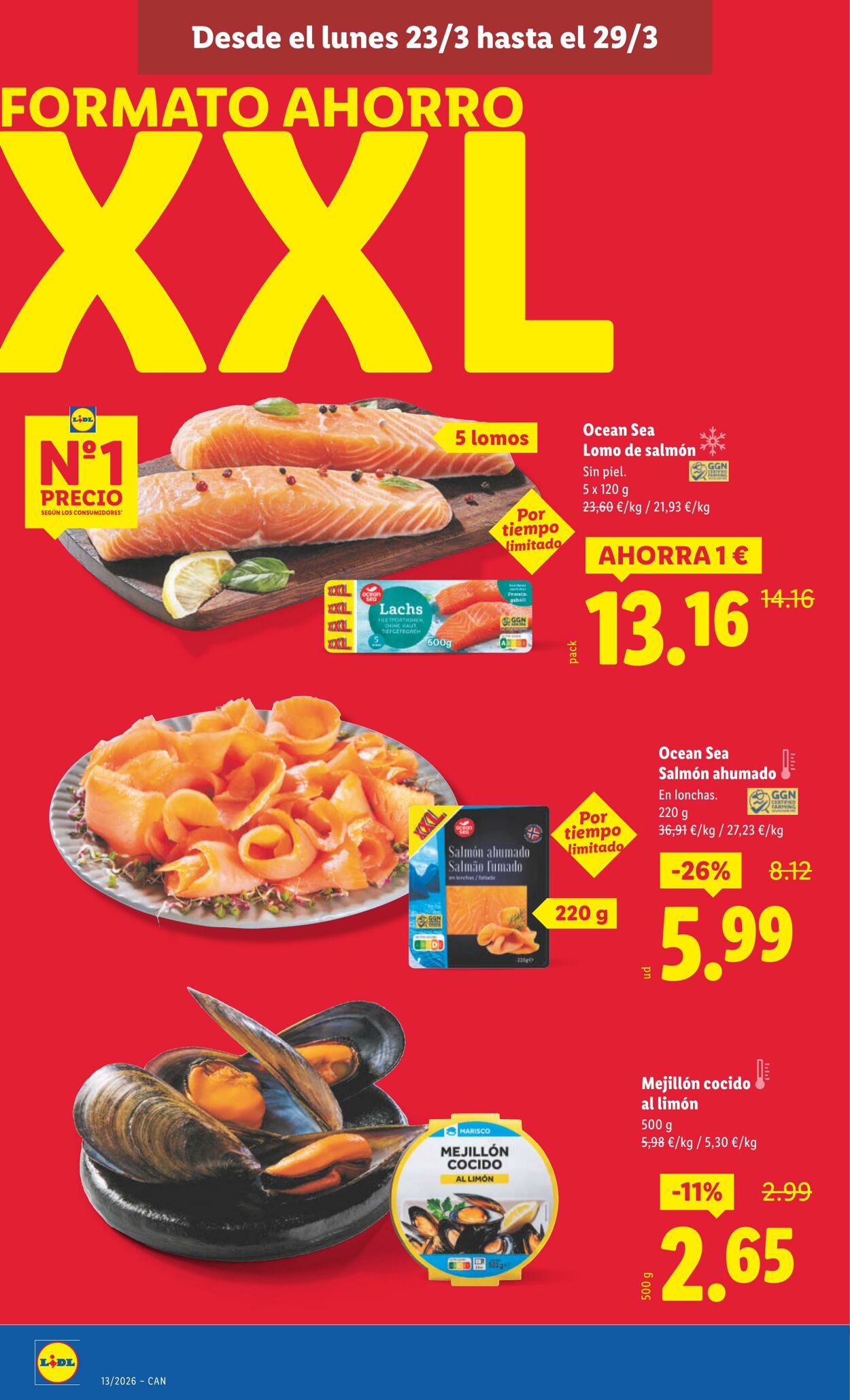 Folleto Lidl 23.03.2026 - 29.03.2026