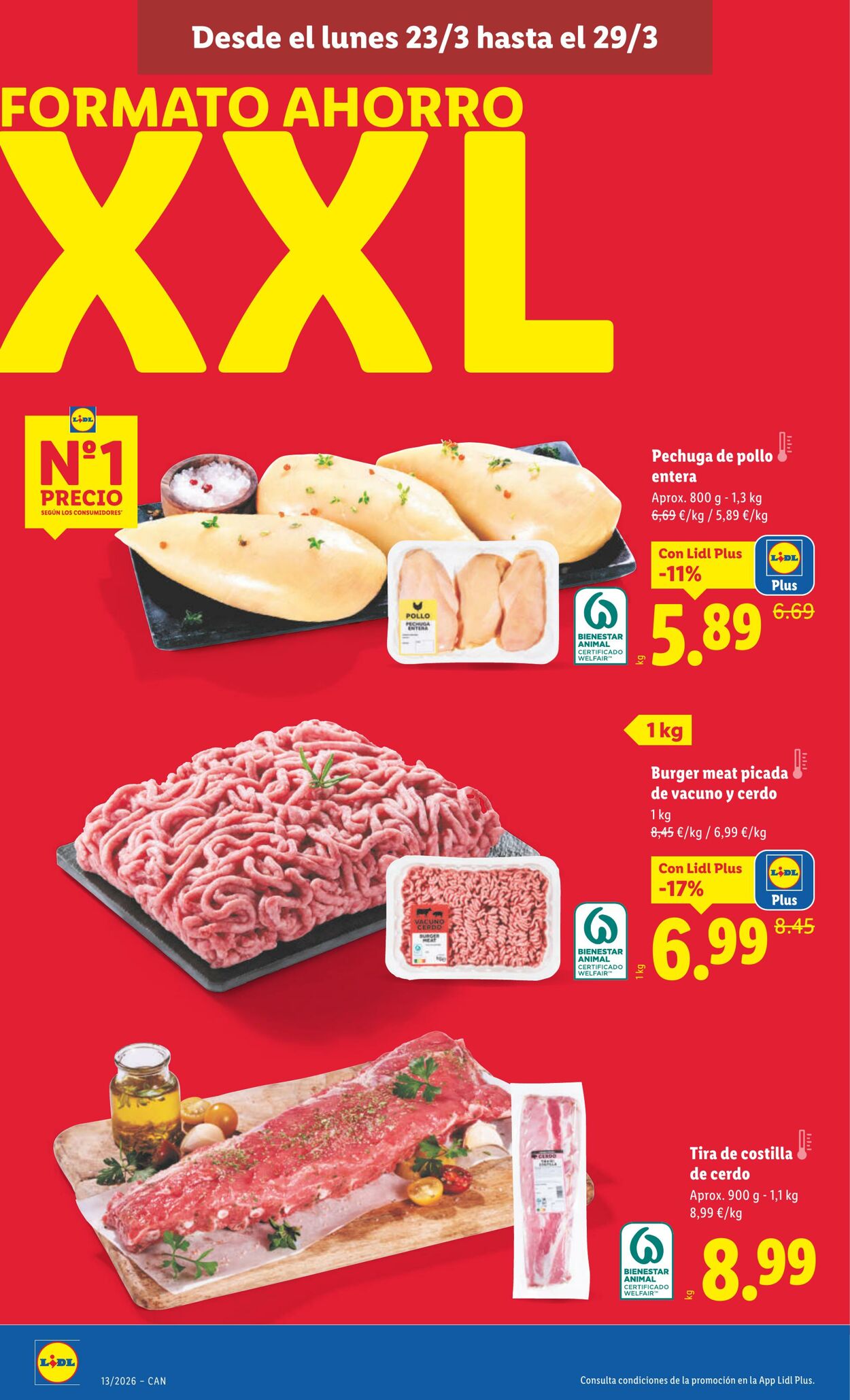 Folleto Lidl 23.03.2026 - 29.03.2026