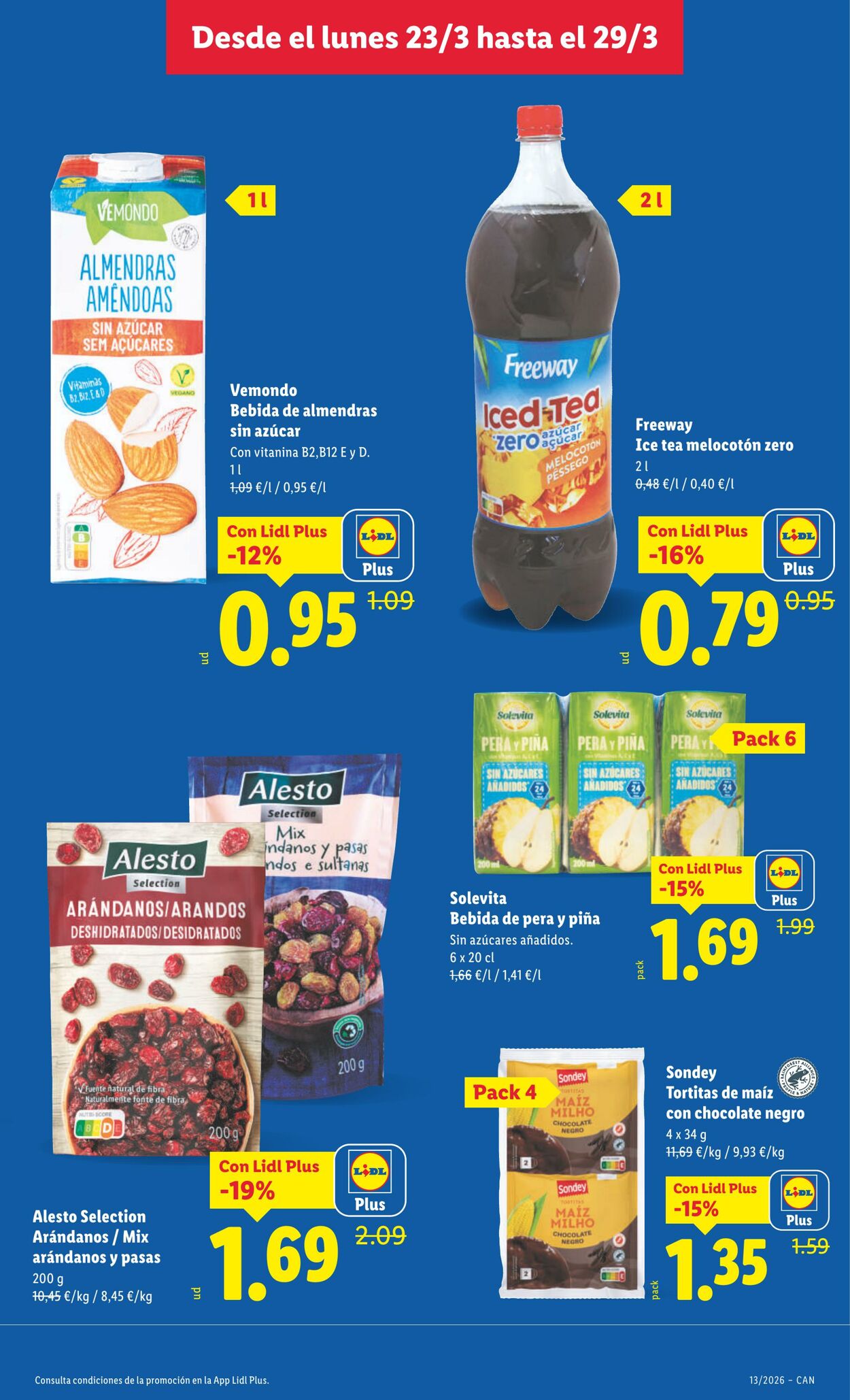 Folleto Lidl 23.03.2026 - 29.03.2026