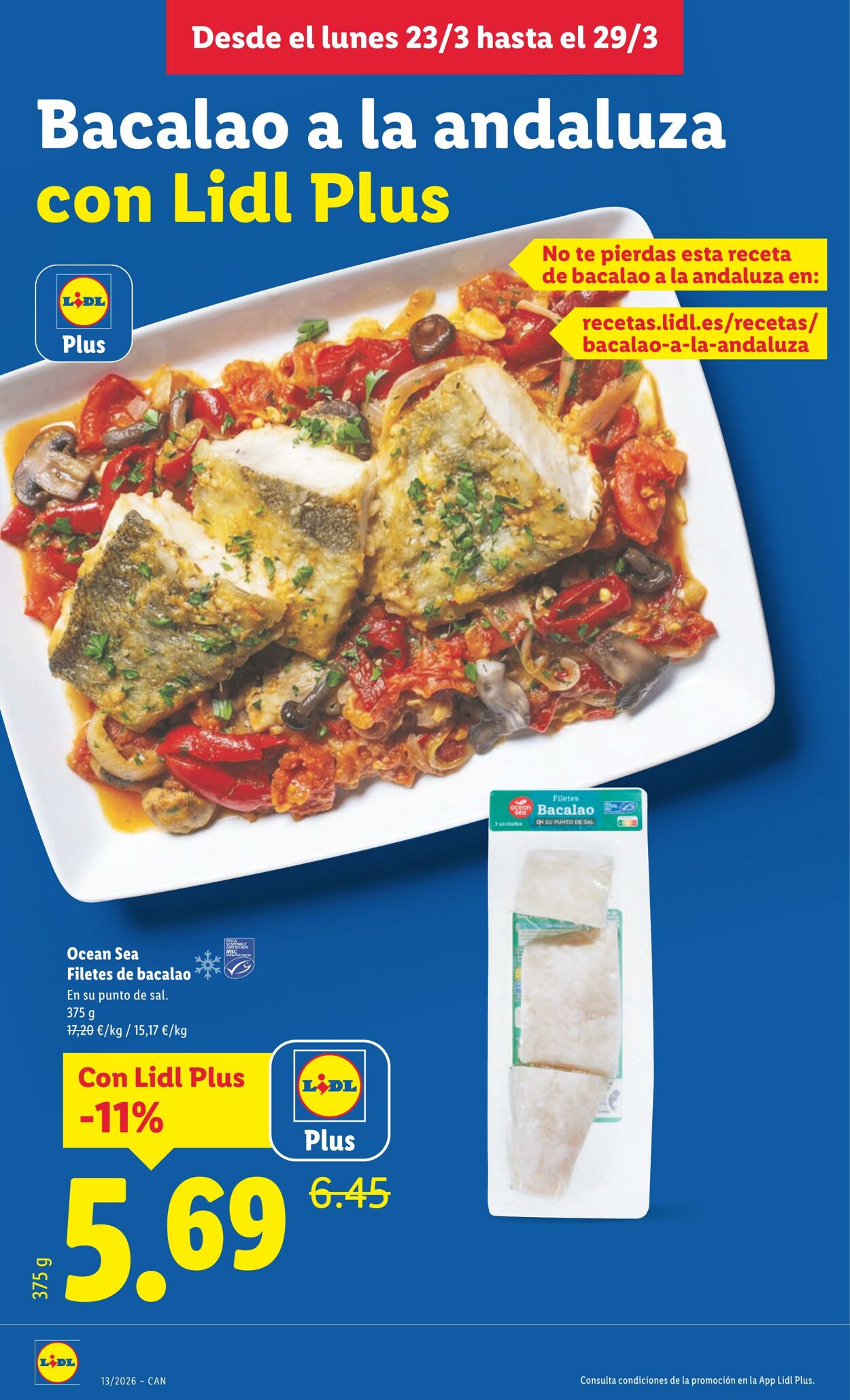 Folleto Lidl 23.03.2026 - 29.03.2026