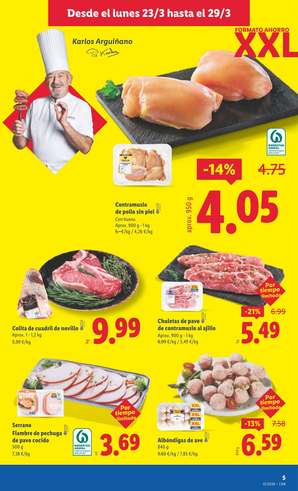 Folleto Lidl 23.03.2026 - 29.03.2026