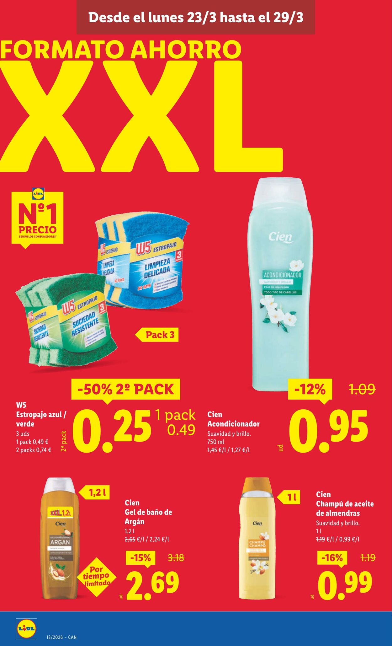 Folleto Lidl 23.03.2026 - 29.03.2026