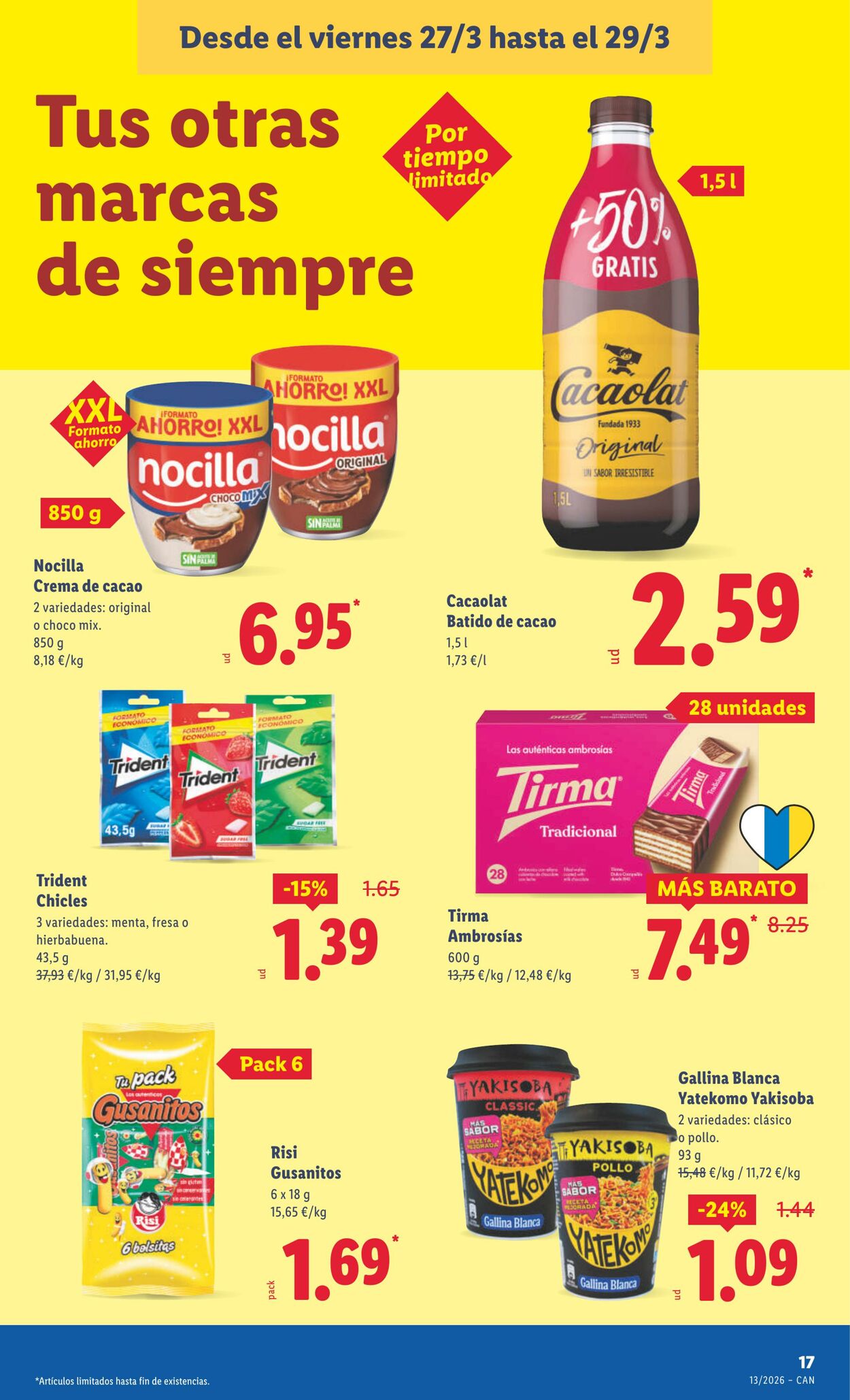 Folleto Lidl 23.03.2026 - 29.03.2026