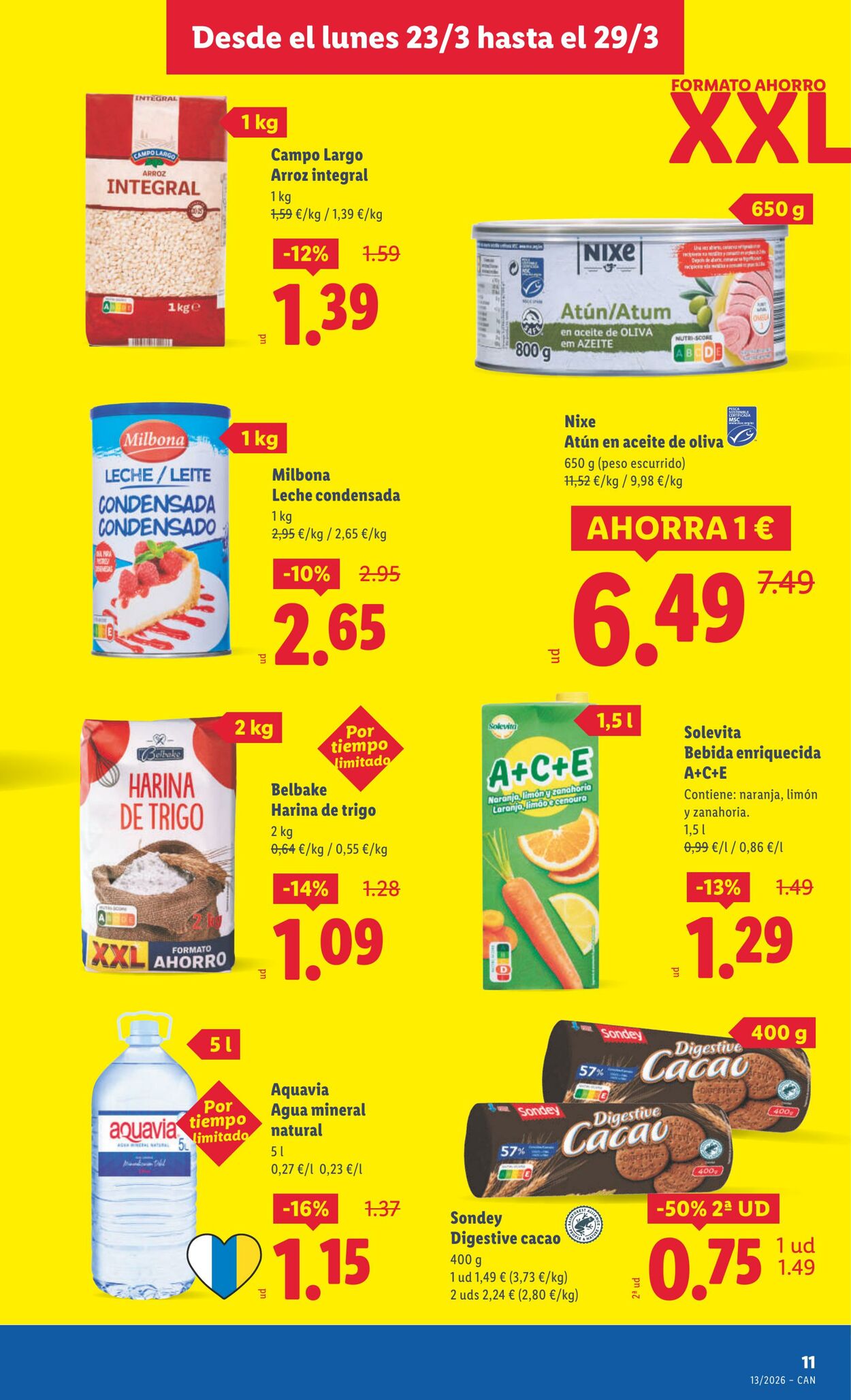 Folleto Lidl 23.03.2026 - 29.03.2026