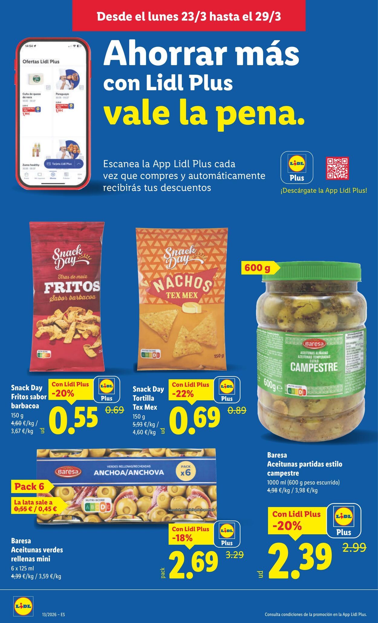 Folleto Lidl 23.03.2026 - 29.03.2026