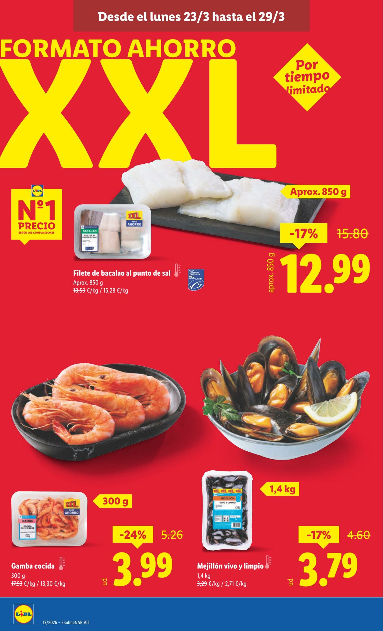Folleto Lidl 23.03.2026 - 29.03.2026
