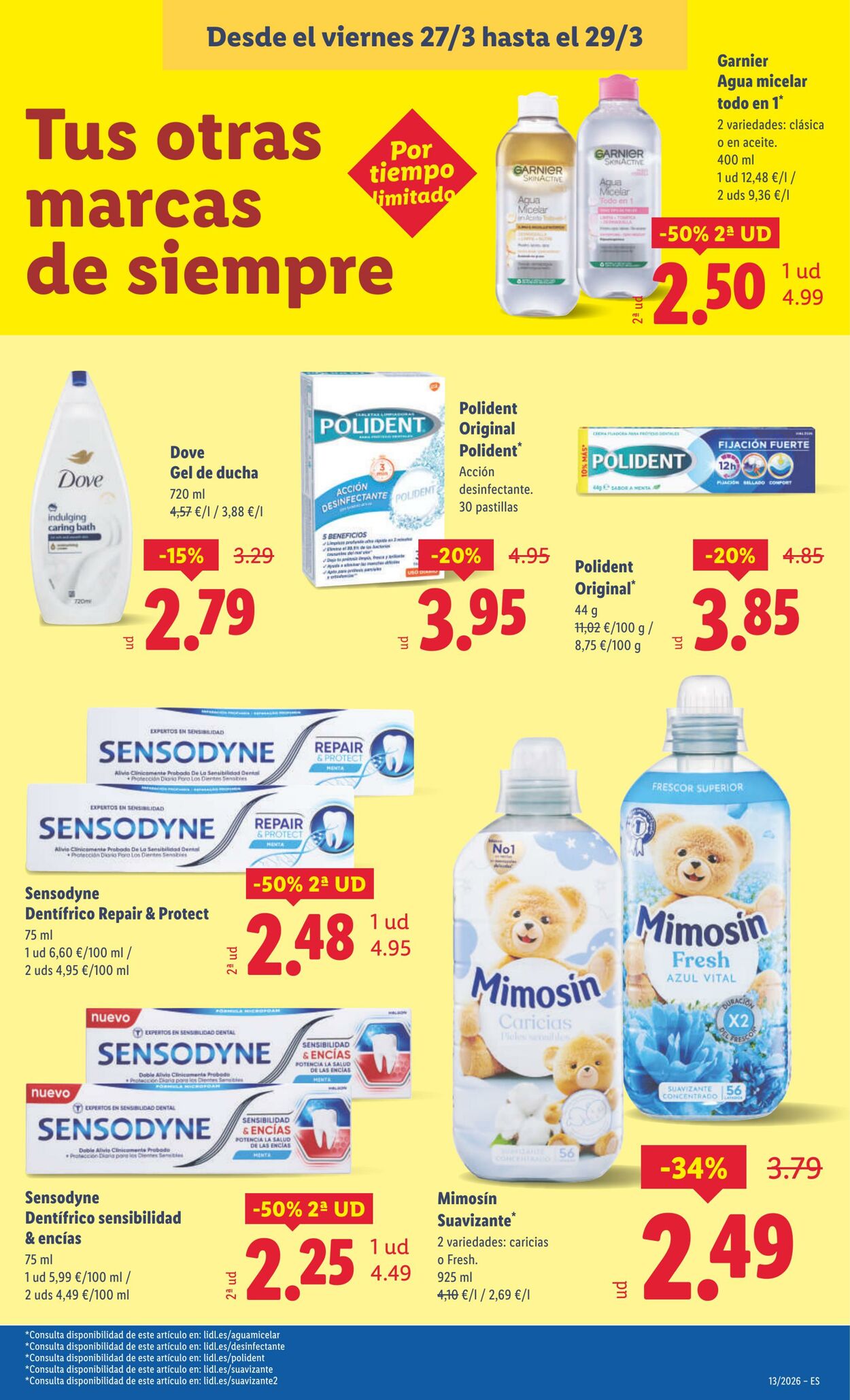 Folleto Lidl 23.03.2026 - 29.03.2026