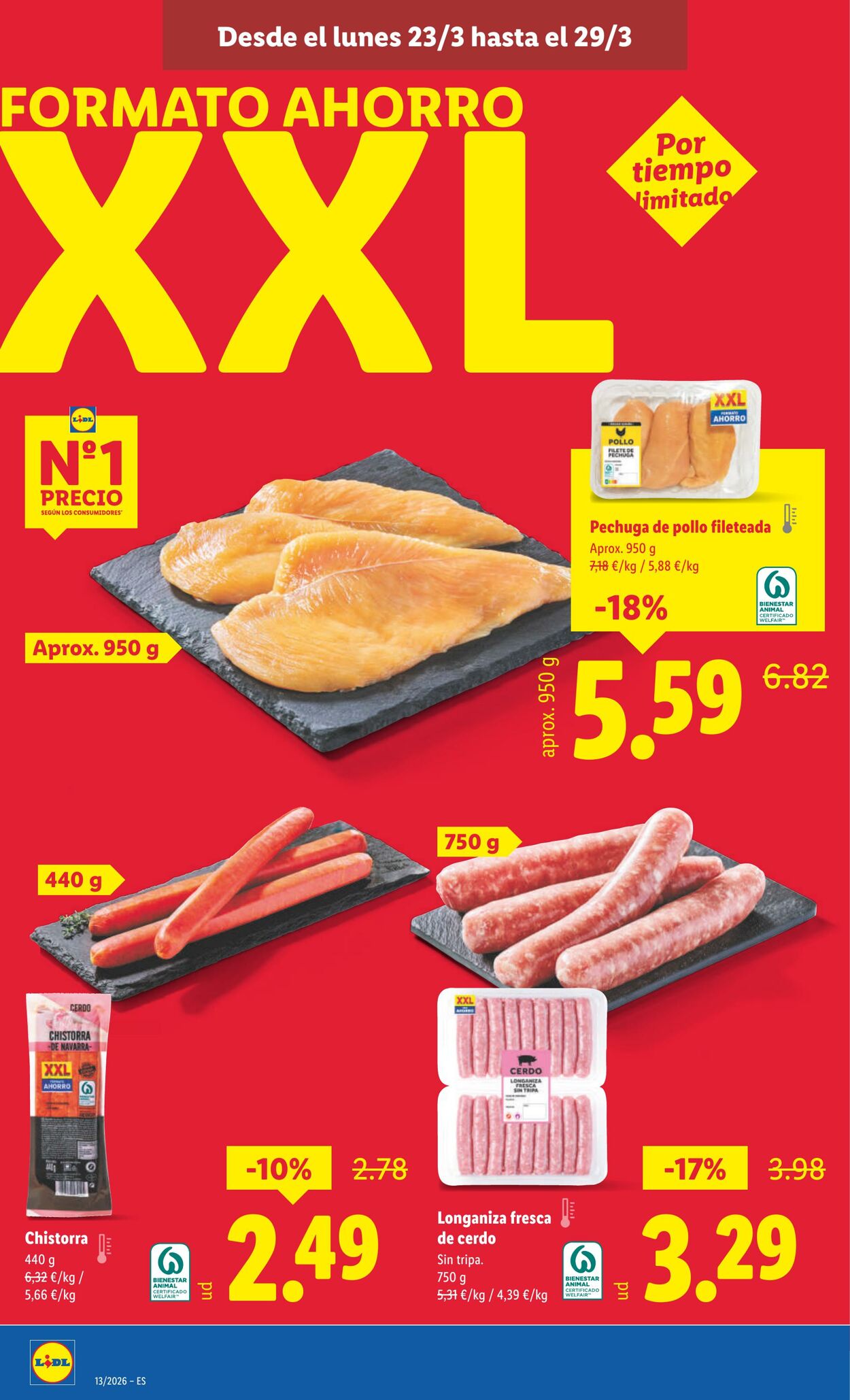 Folleto Lidl 23.03.2026 - 29.03.2026