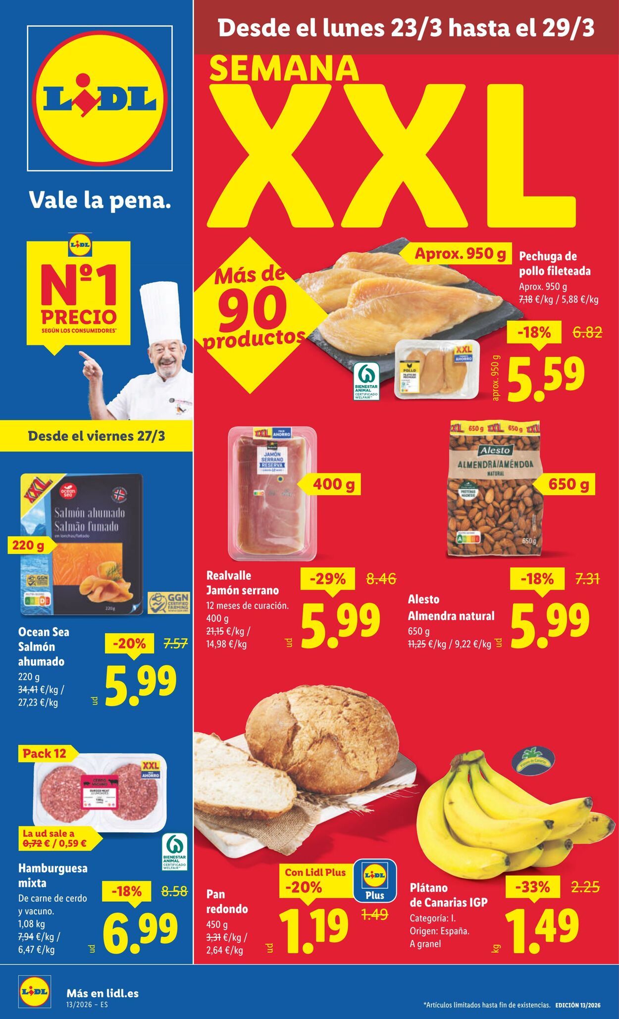 Folleto Lidl 23.03.2026 - 29.03.2026