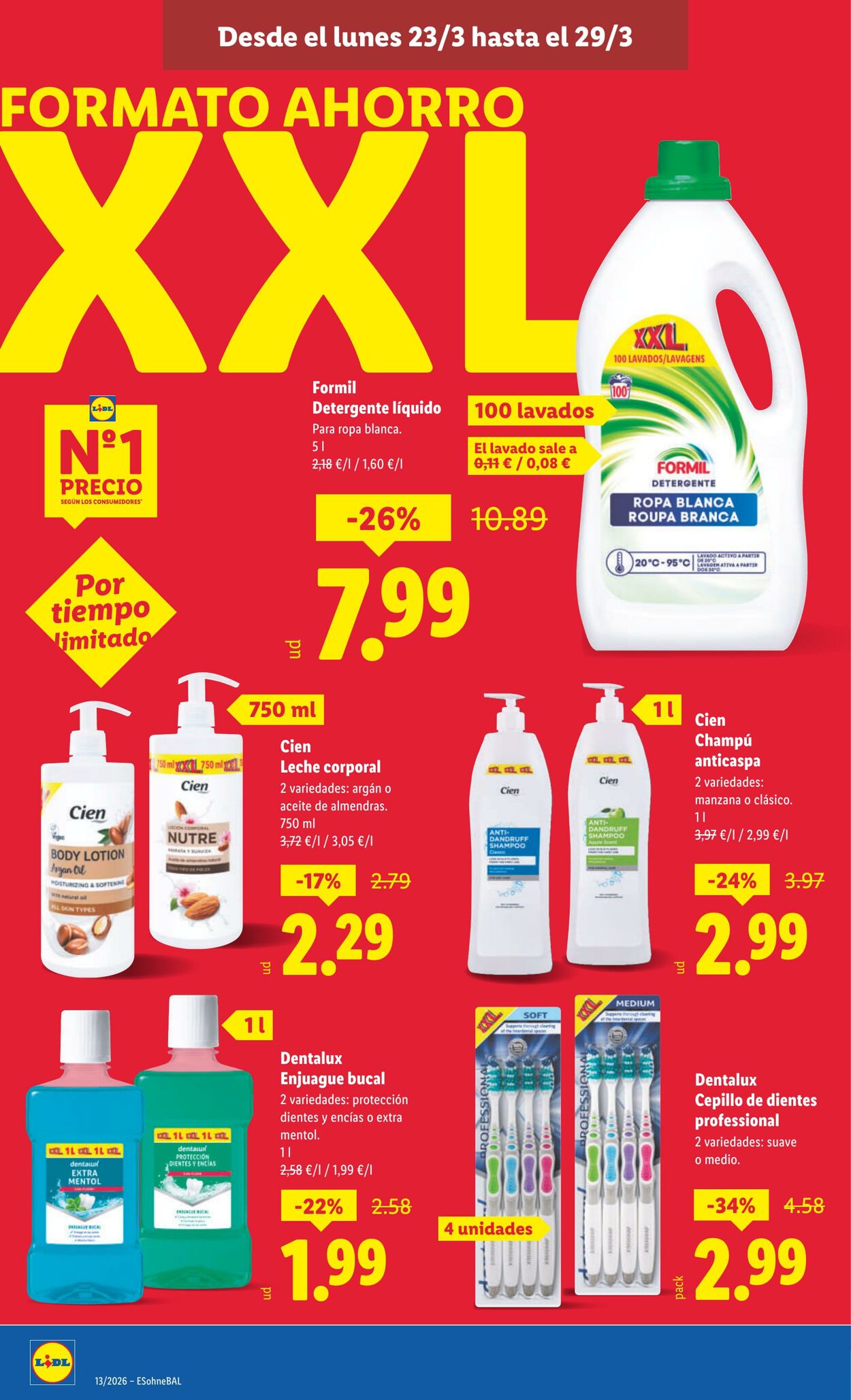 Folleto Lidl 23.03.2026 - 29.03.2026