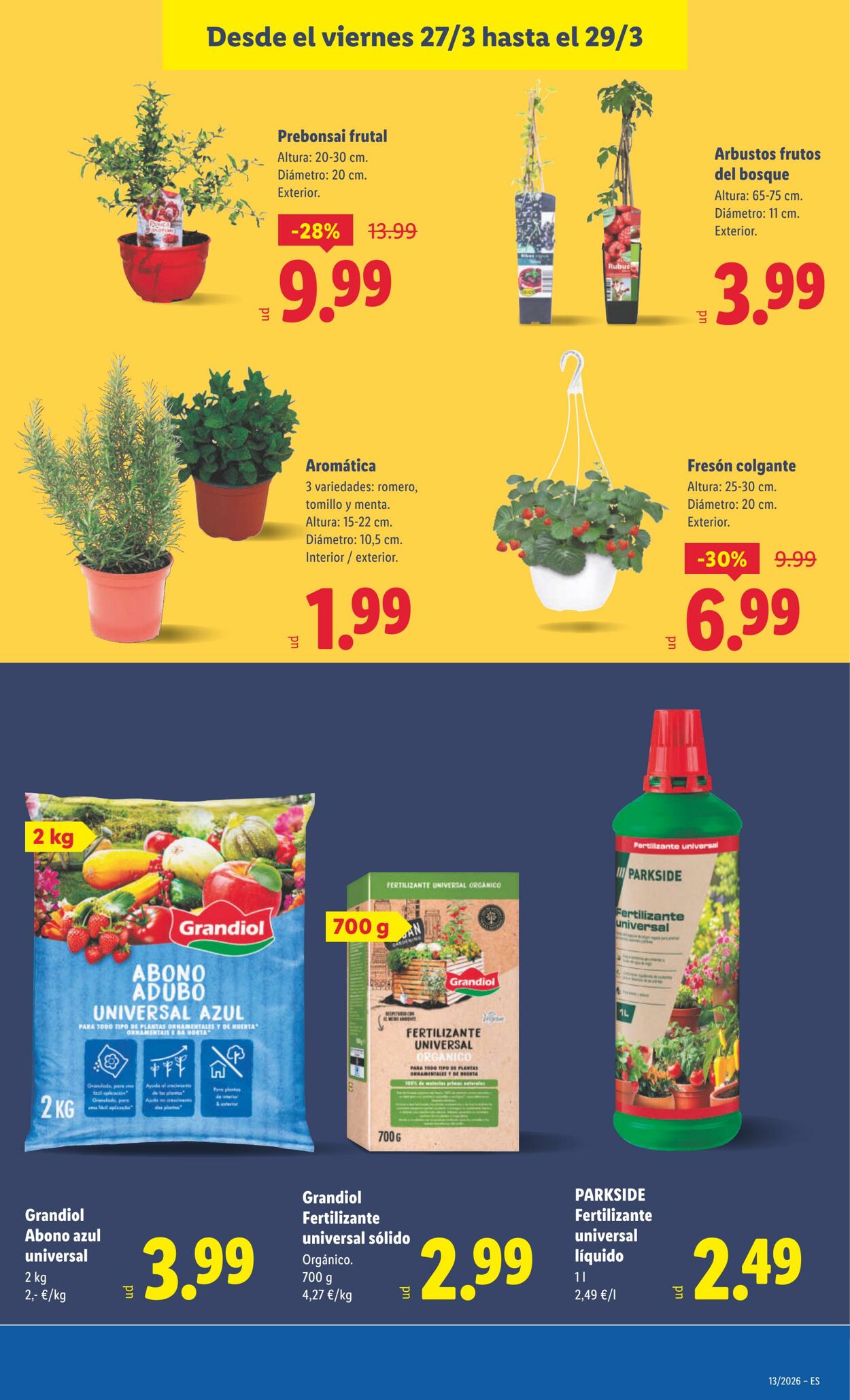 Folleto Lidl 23.03.2026 - 29.03.2026