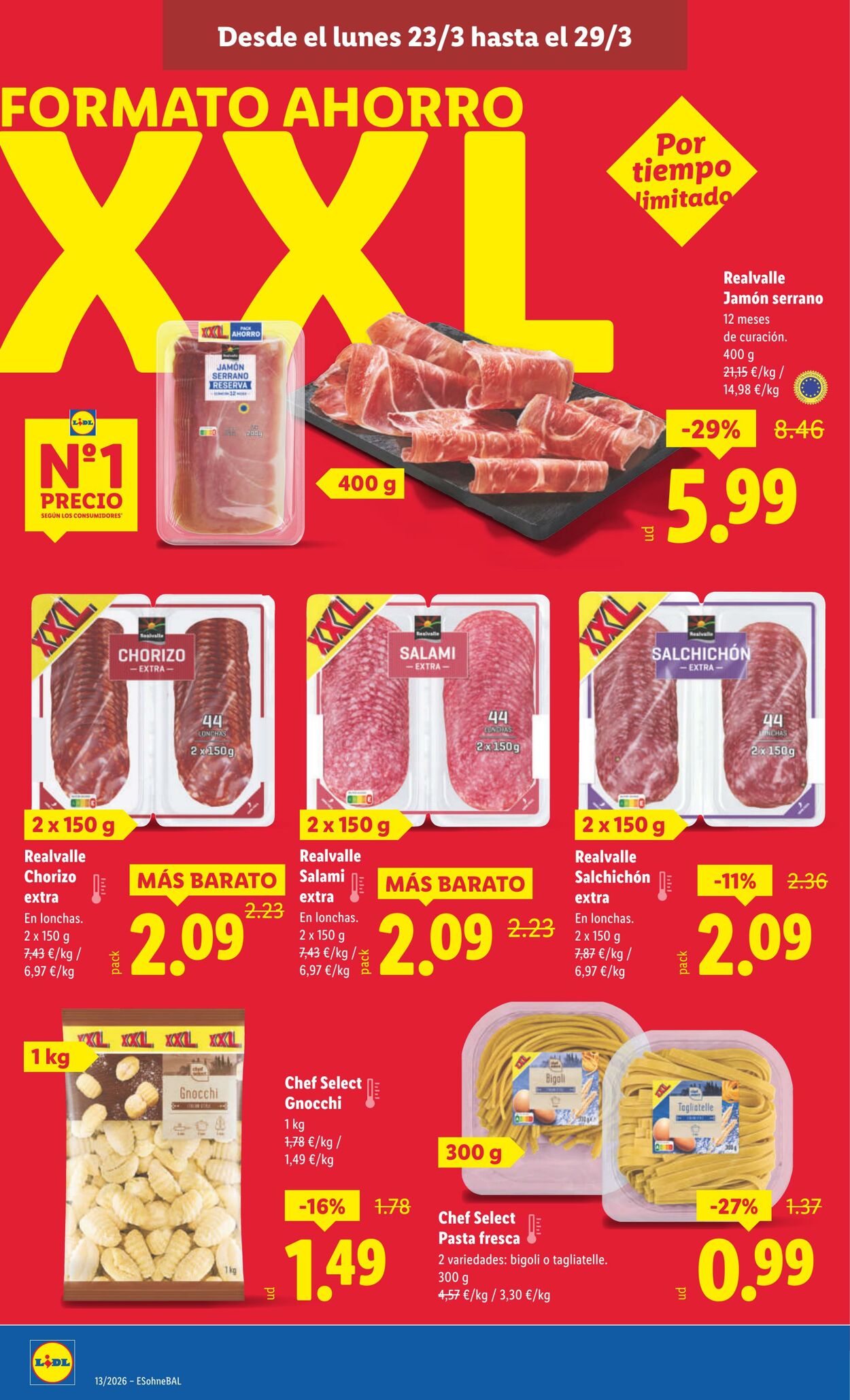 Folleto Lidl 23.03.2026 - 29.03.2026