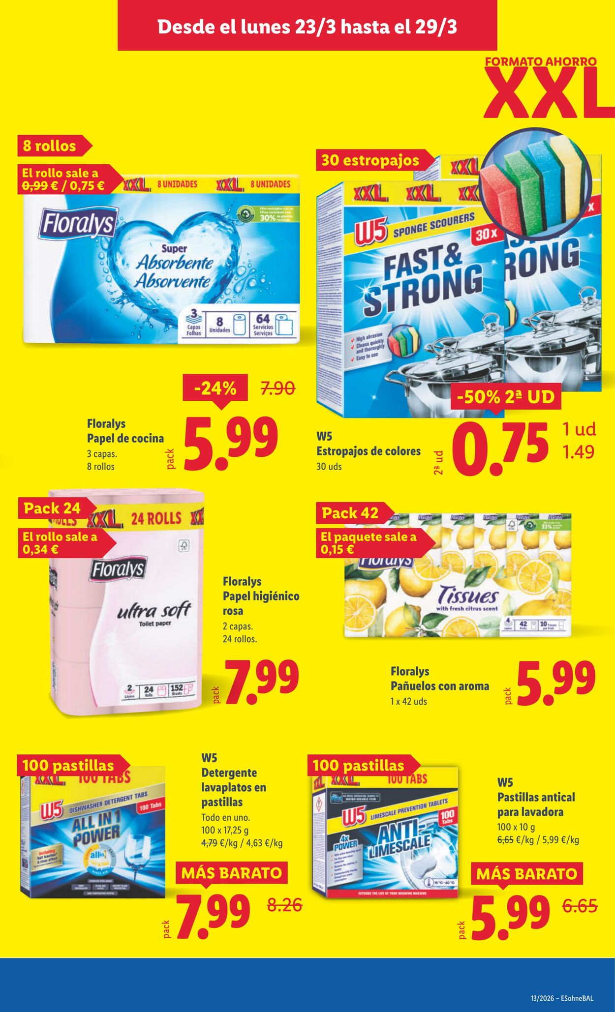 Folleto Lidl 23.03.2026 - 29.03.2026