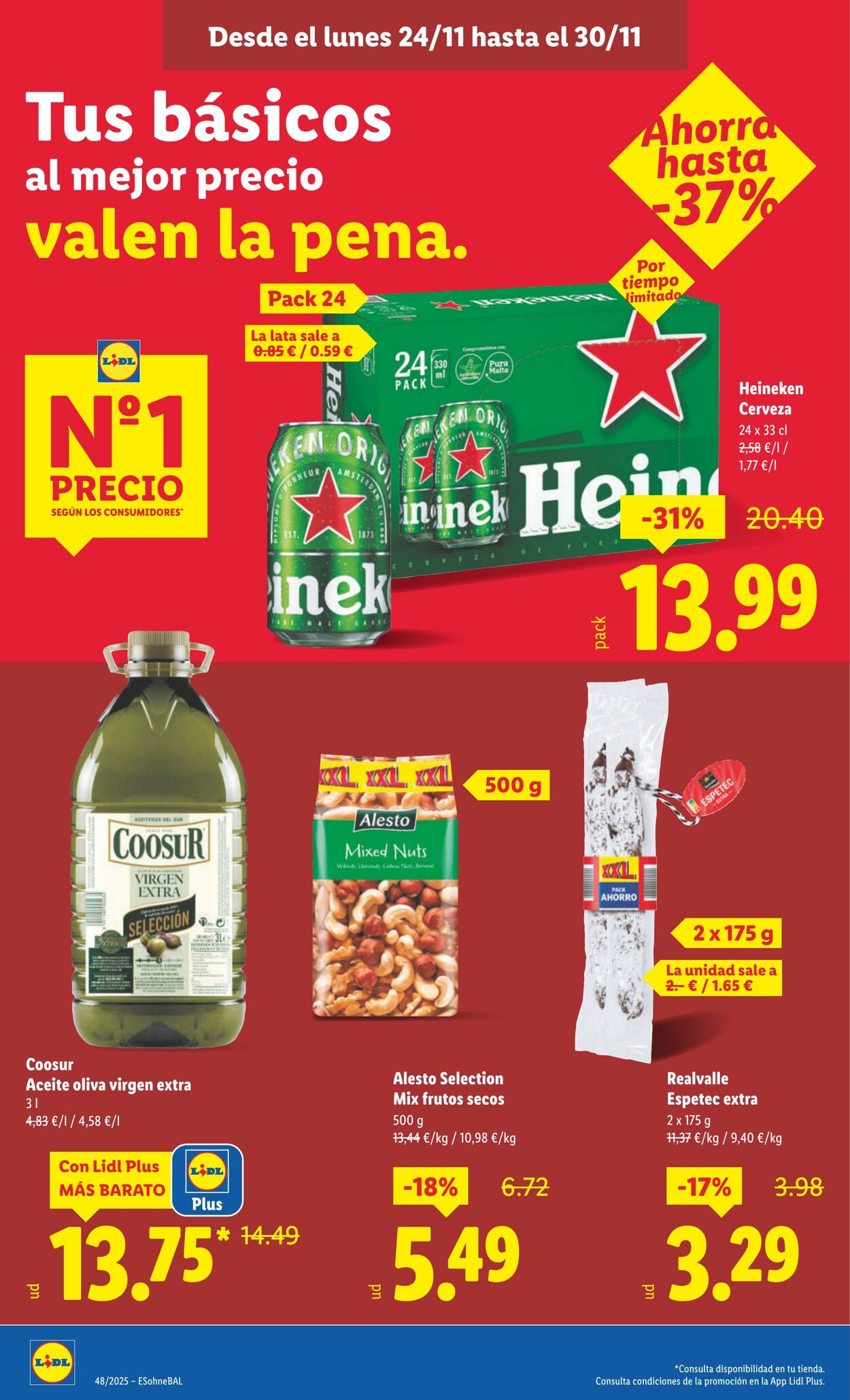 Folleto Lidl 24.11.2025 - 30.11.2025