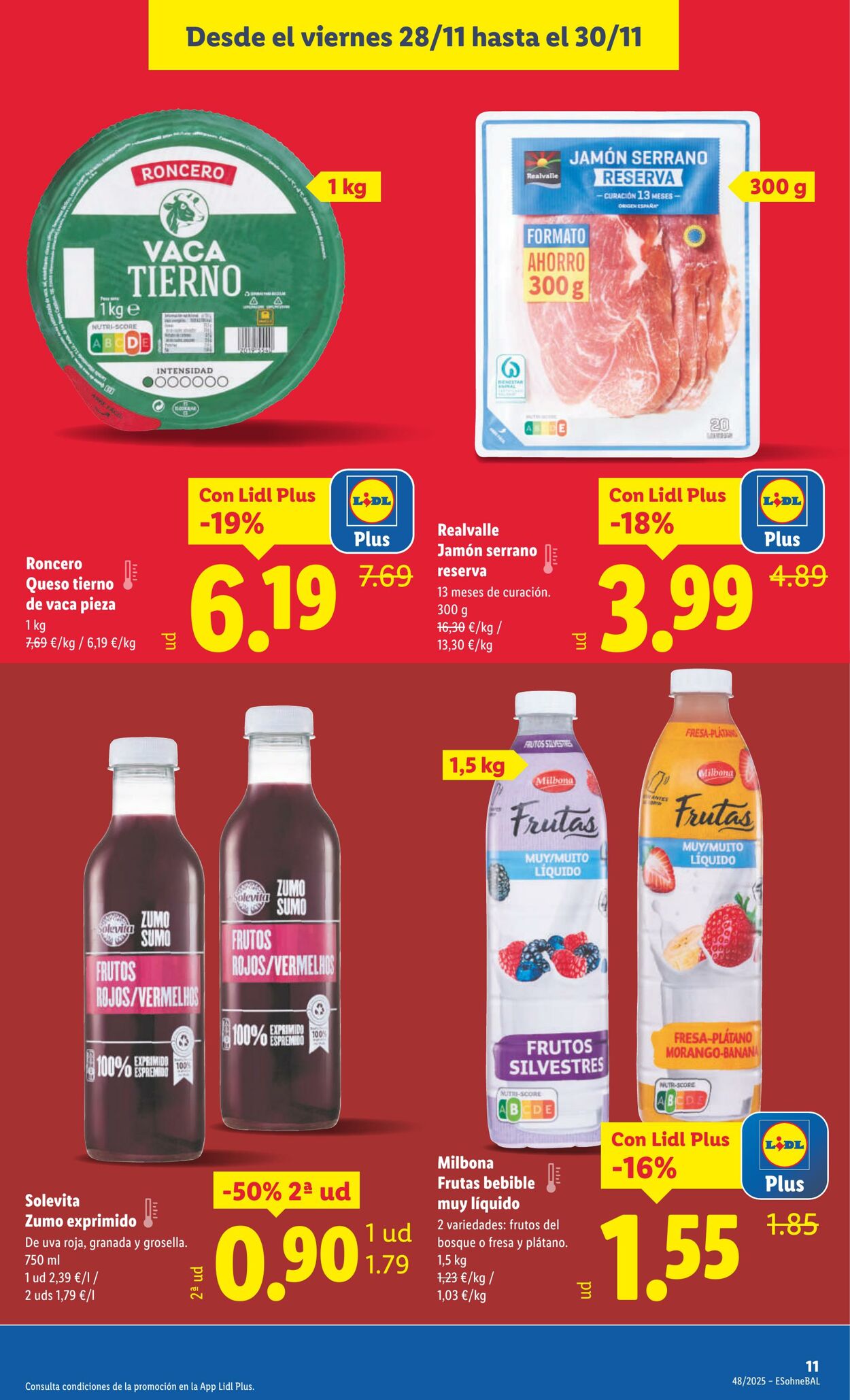 Folleto Lidl 24.11.2025 - 30.11.2025