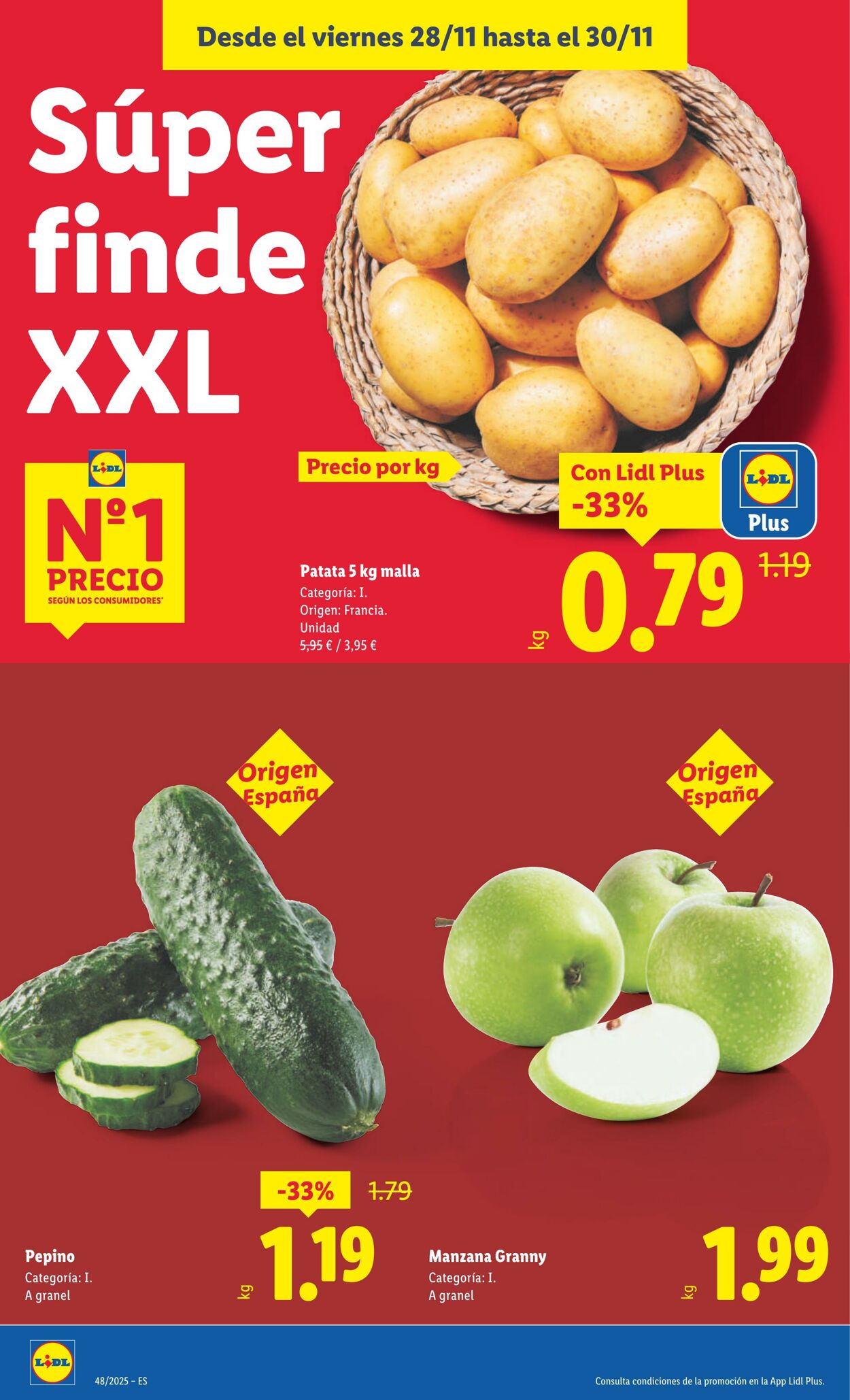 Folleto Lidl 24.11.2025 - 30.11.2025