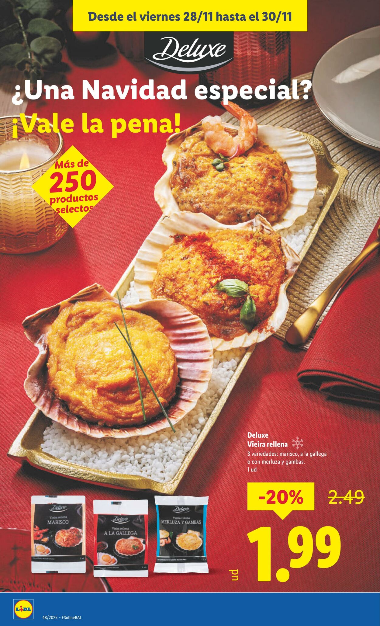 Folleto Lidl 24.11.2025 - 30.11.2025