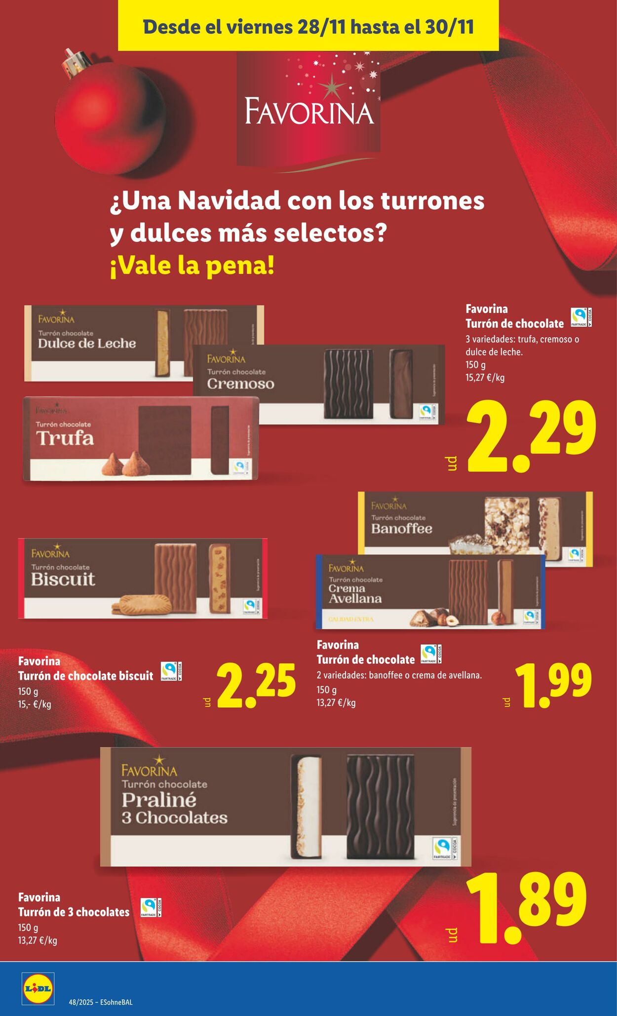 Folleto Lidl 24.11.2025 - 30.11.2025