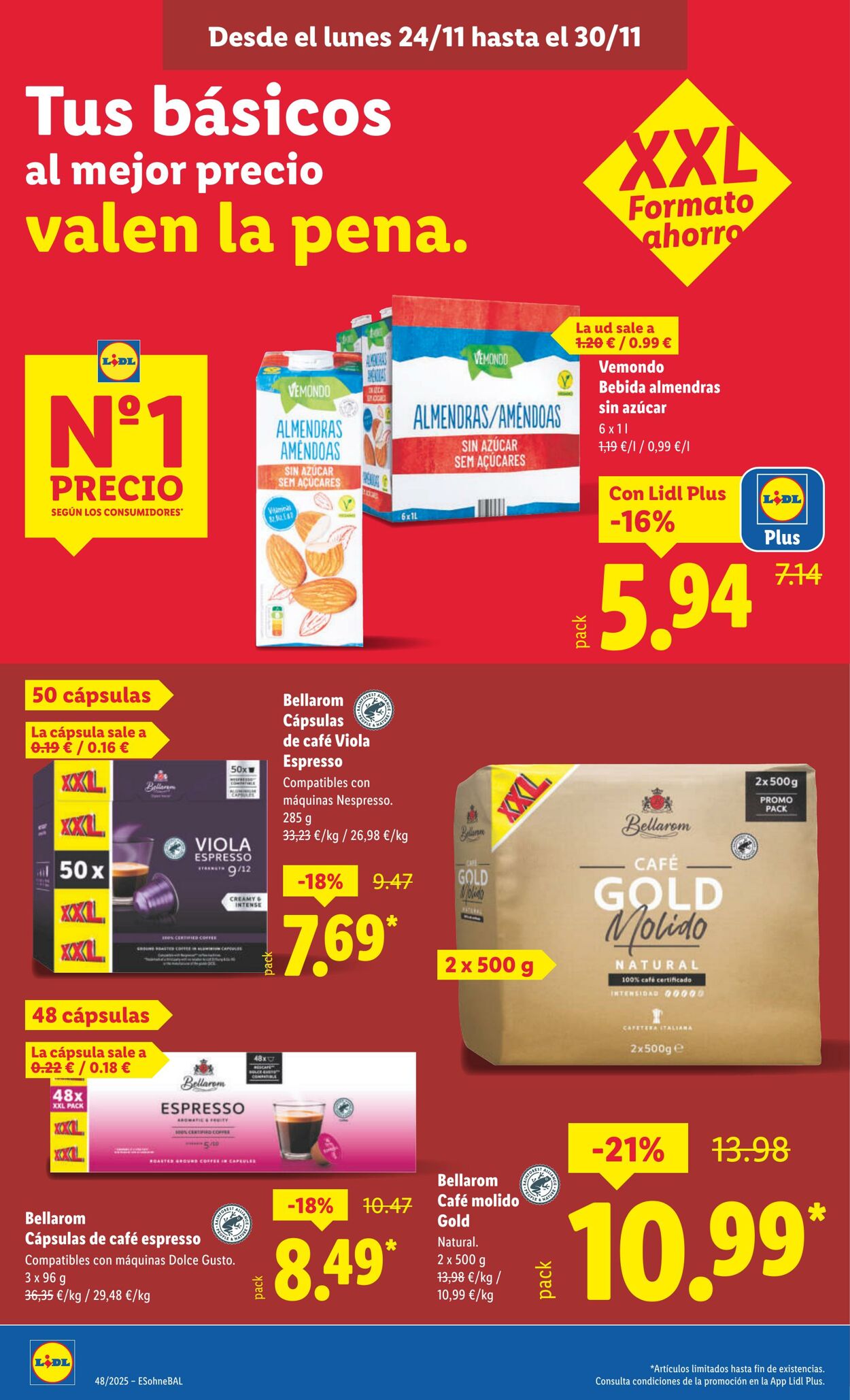 Folleto Lidl 24.11.2025 - 30.11.2025