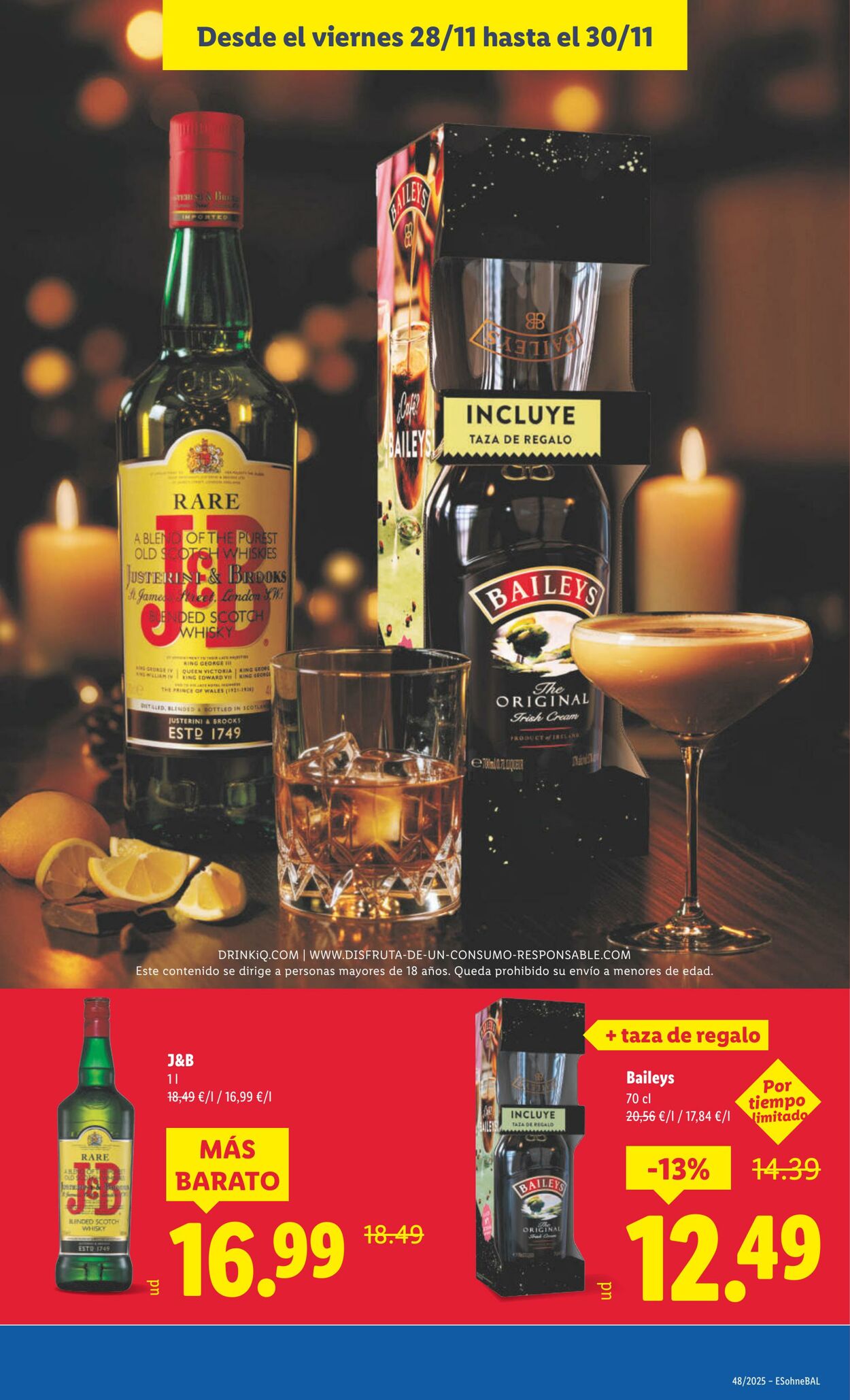 Folleto Lidl 24.11.2025 - 30.11.2025