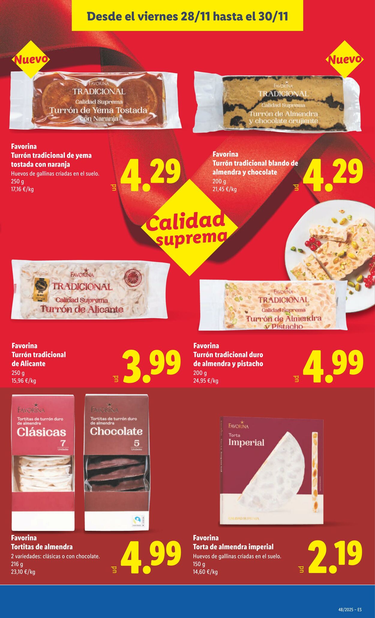 Folleto Lidl 24.11.2025 - 30.11.2025