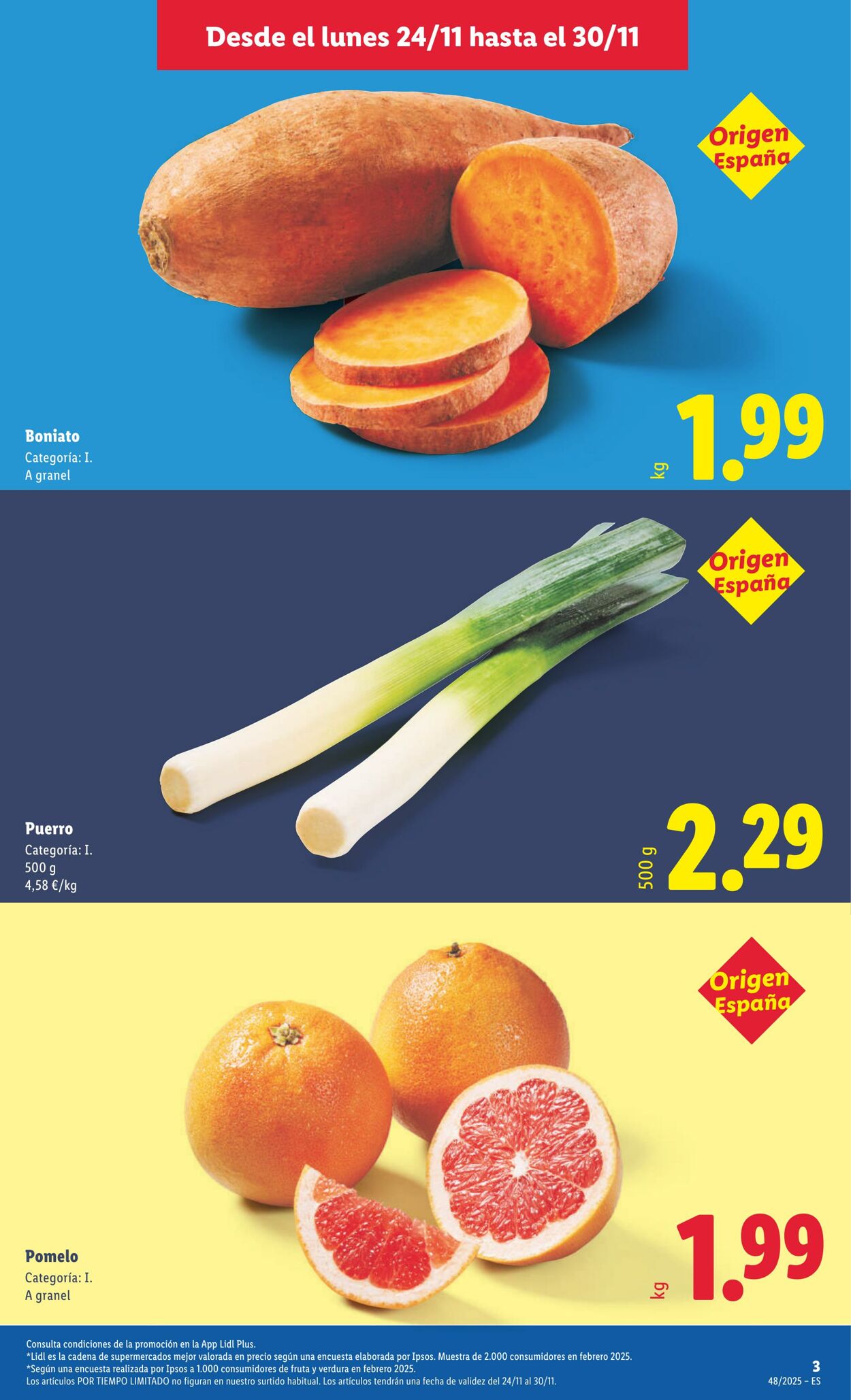 Folleto Lidl 24.11.2025 - 30.11.2025