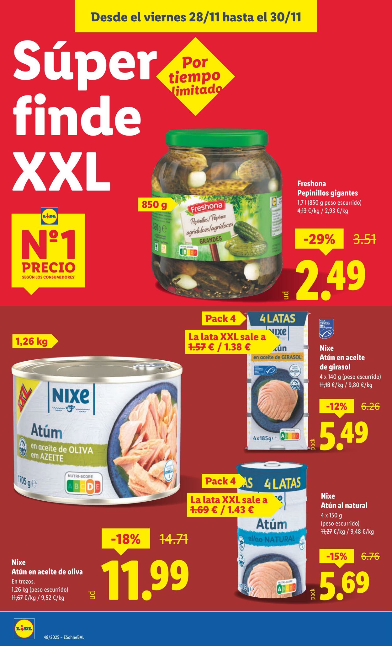 Folleto Lidl 24.11.2025 - 30.11.2025