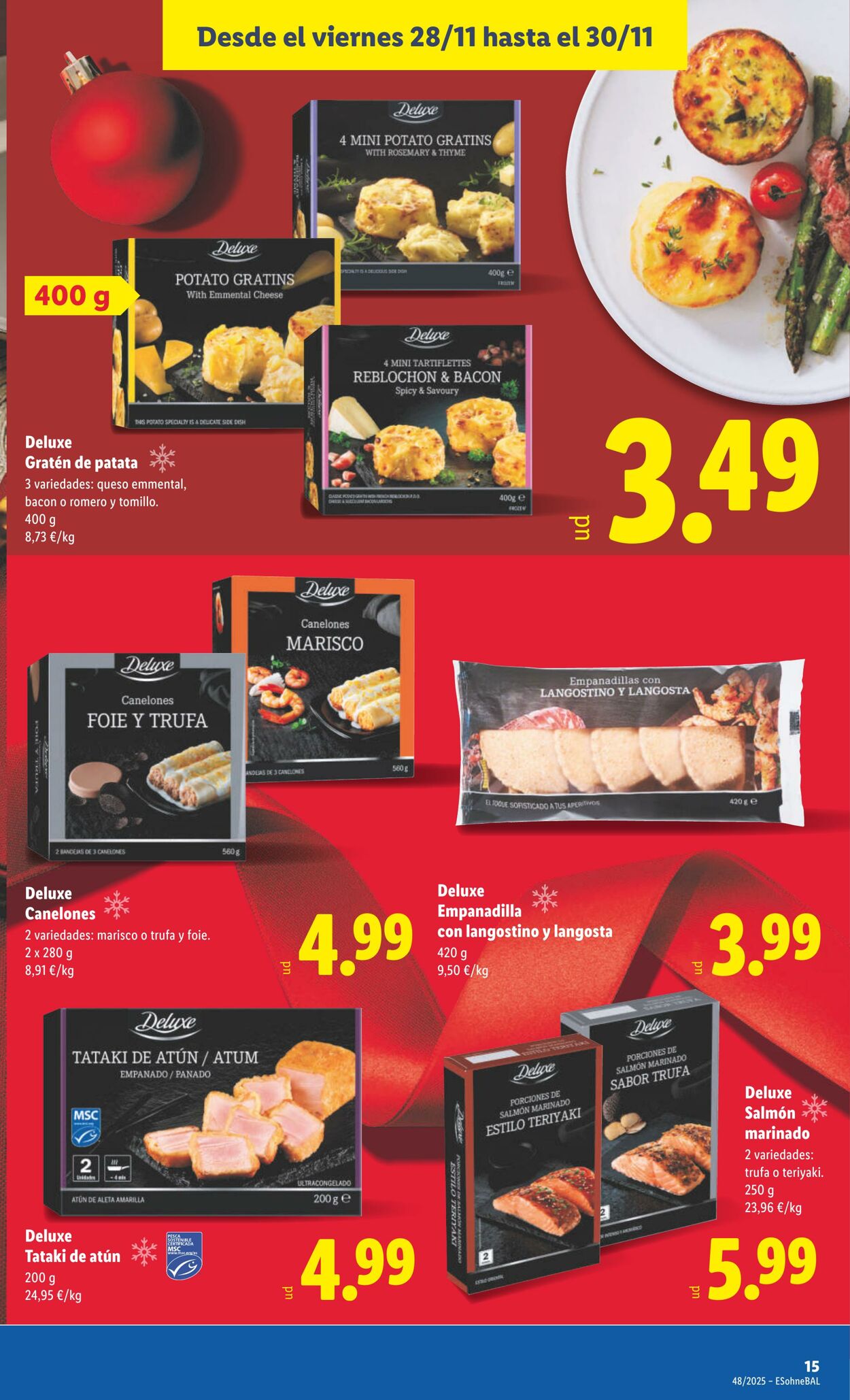 Folleto Lidl 24.11.2025 - 30.11.2025