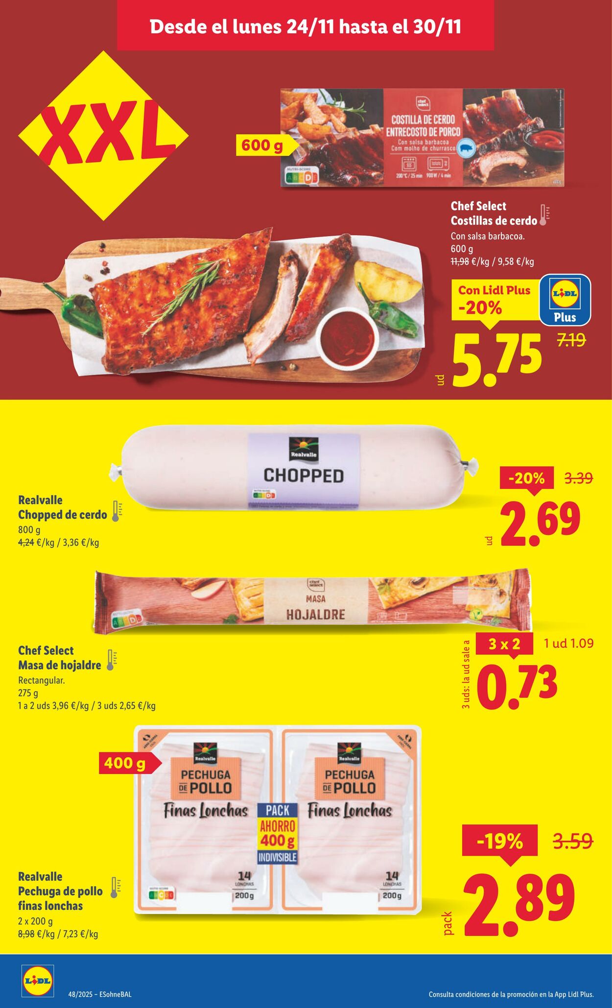 Folleto Lidl 24.11.2025 - 30.11.2025
