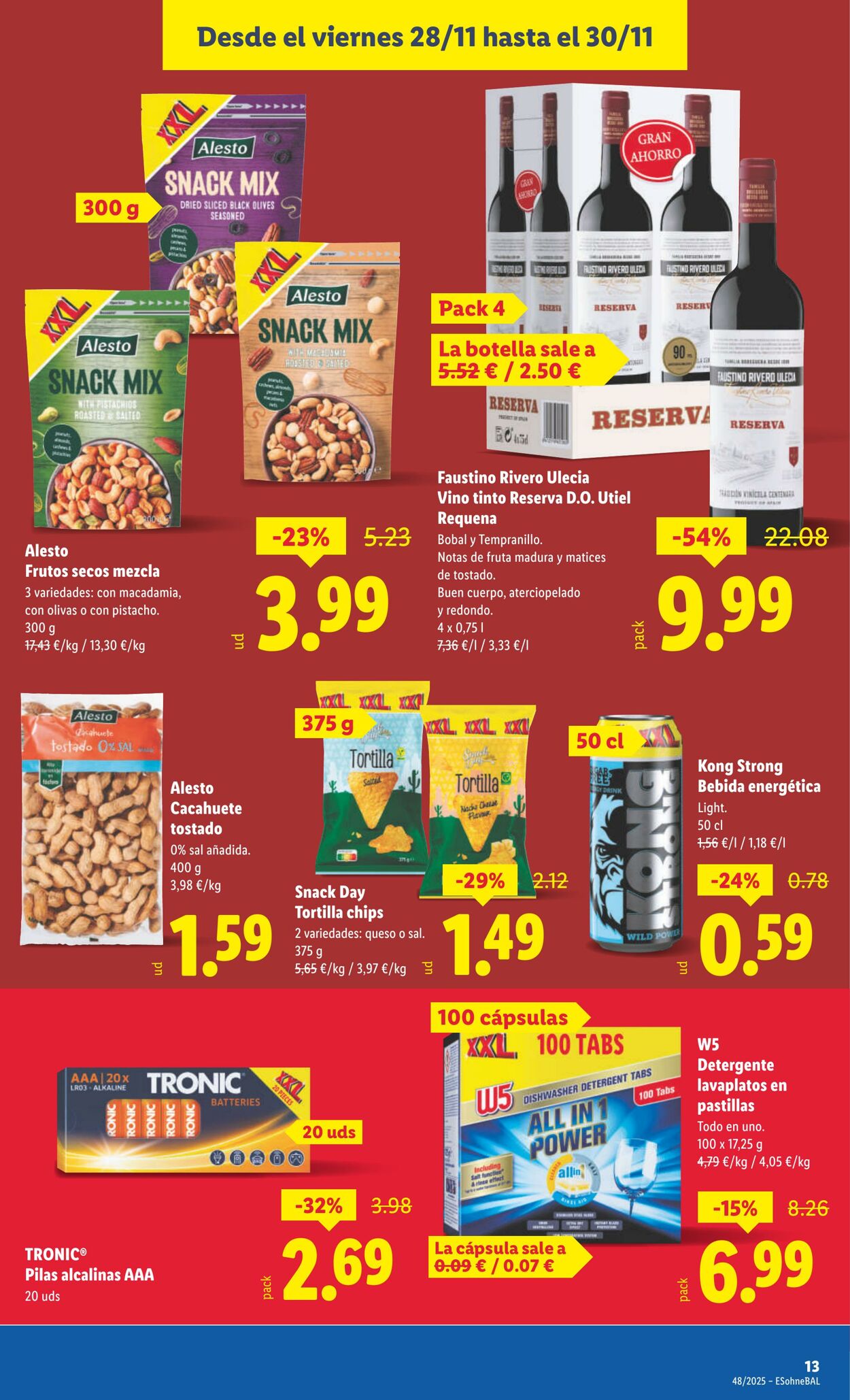 Folleto Lidl 24.11.2025 - 30.11.2025
