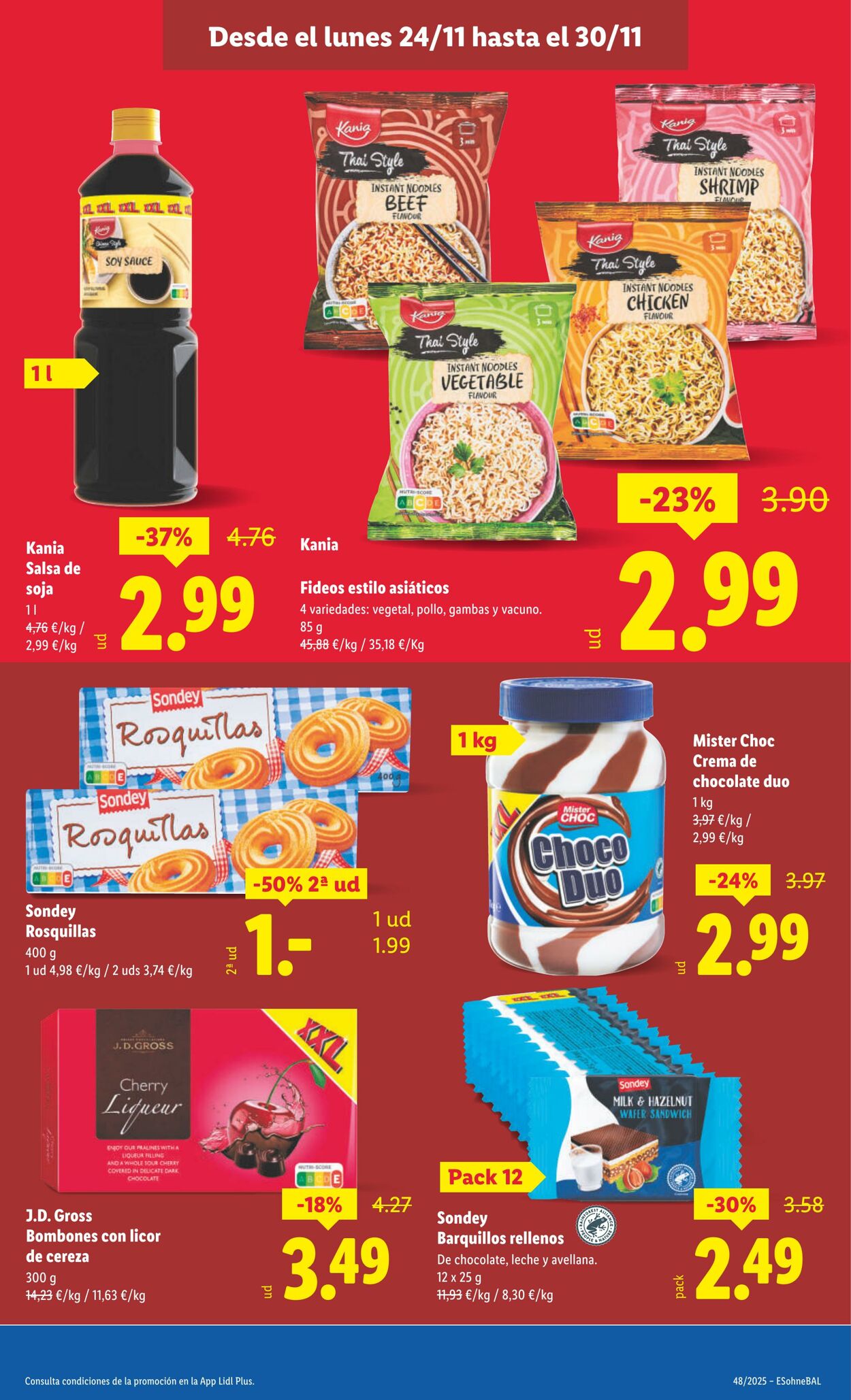 Folleto Lidl 24.11.2025 - 30.11.2025
