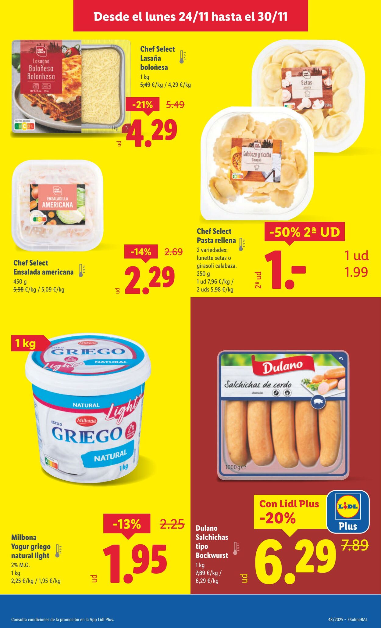 Folleto Lidl 24.11.2025 - 30.11.2025