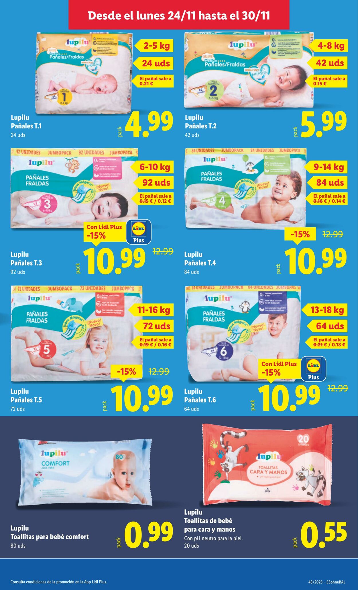 Folleto Lidl 24.11.2025 - 30.11.2025