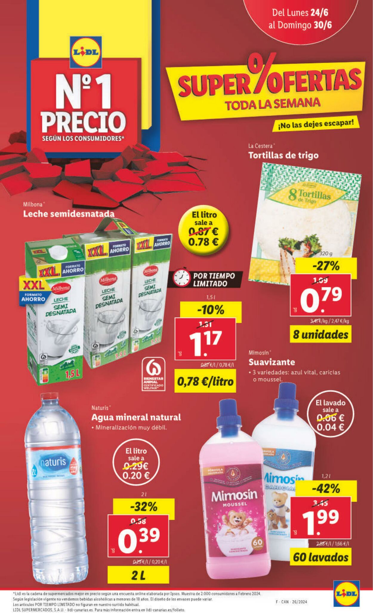 Folleto Lidl 24.06.2024 - 30.06.2024